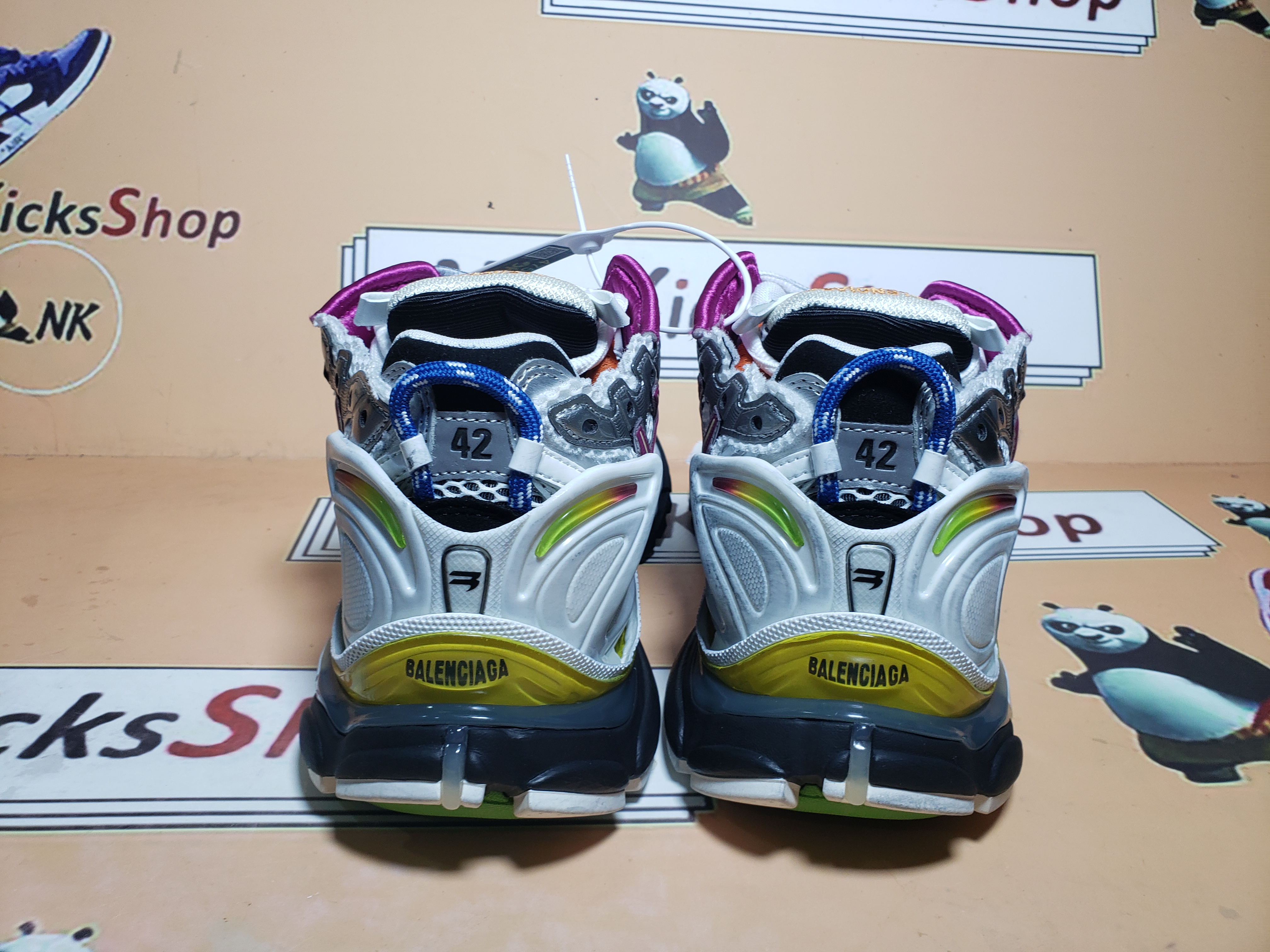  Perfectkicks Balenciaga Runner Silver Purple