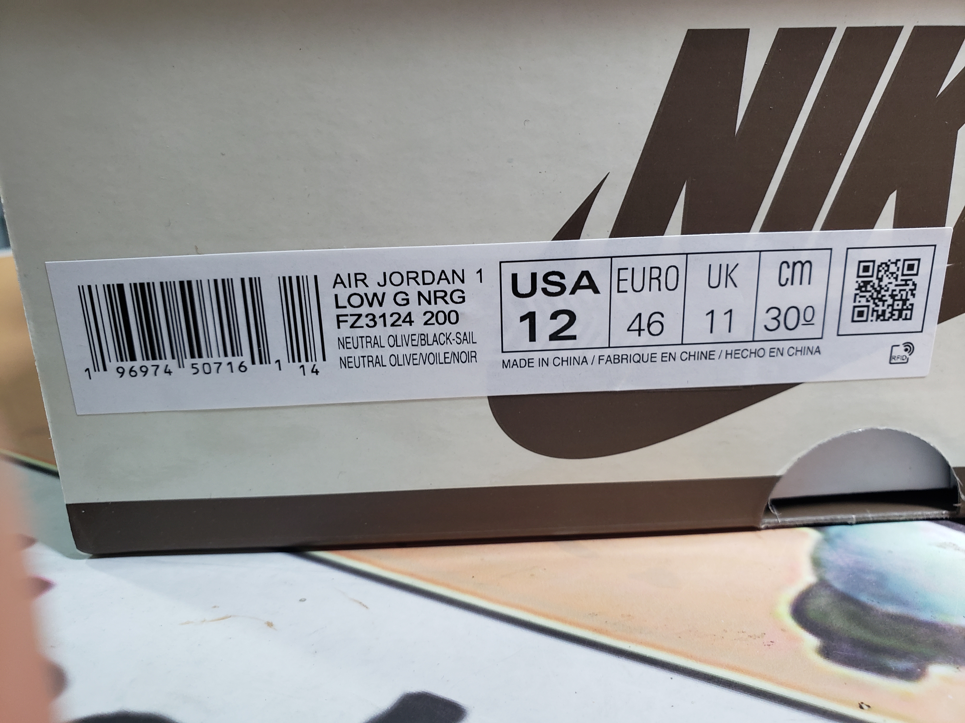  Perfectkicks Travis Scott x Air Jordan 1 Low Black, White, Green FZ3124-200
