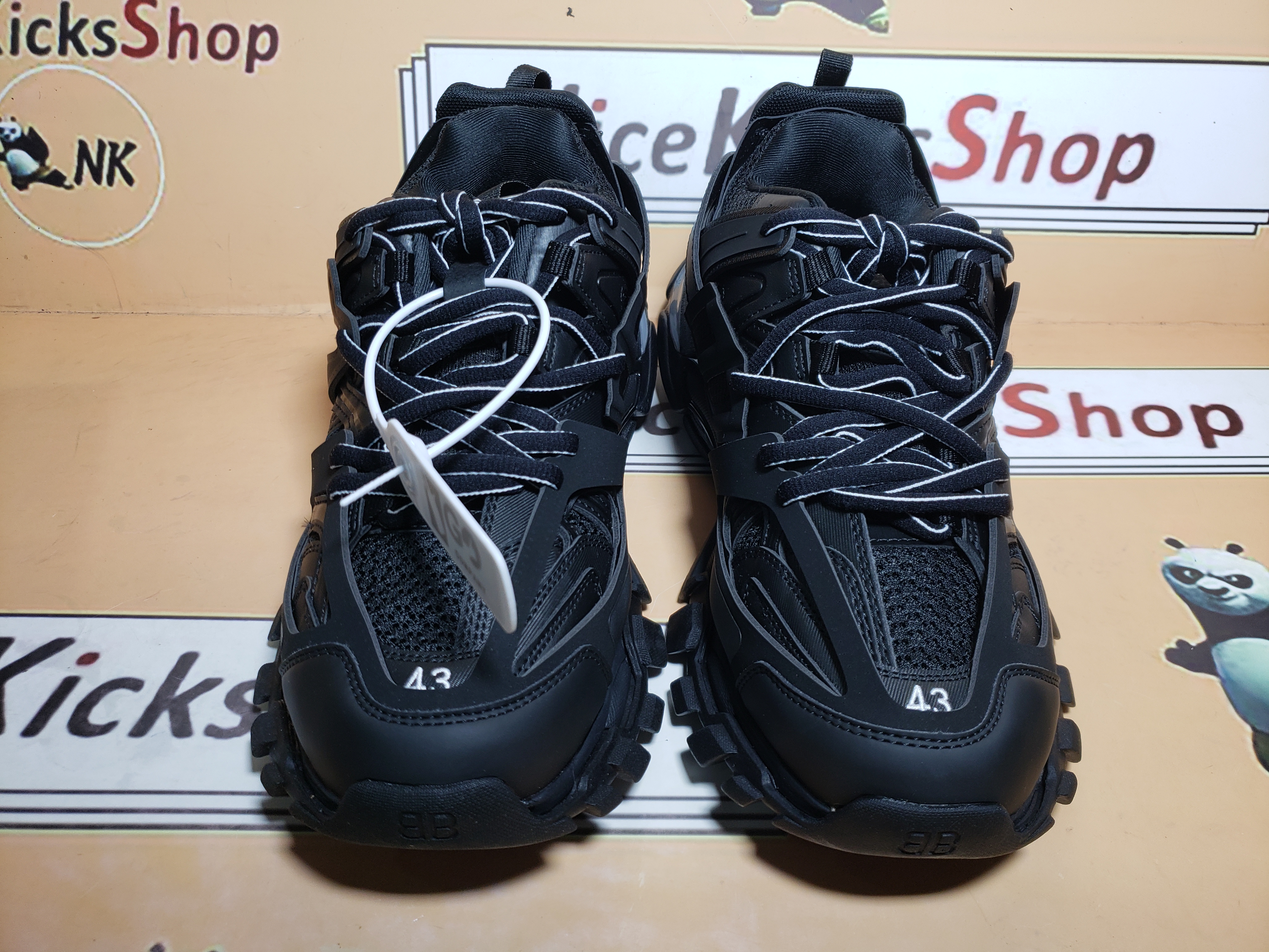  Perfectkicks Balenciaga Tess S.Black (LED) 555032 W1GB7 1000