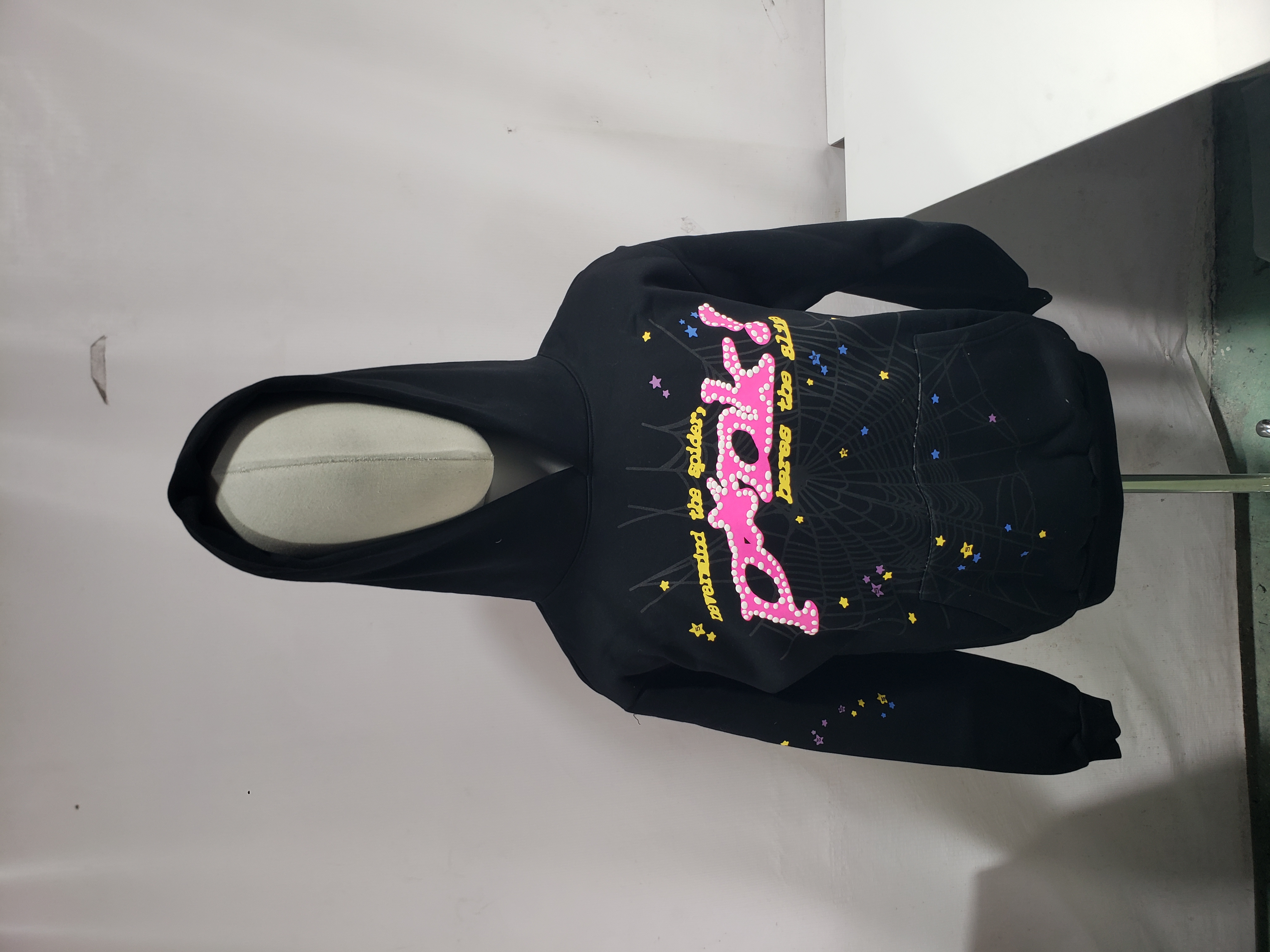 PK Sp5der Young Thug Black Punk Hoodie