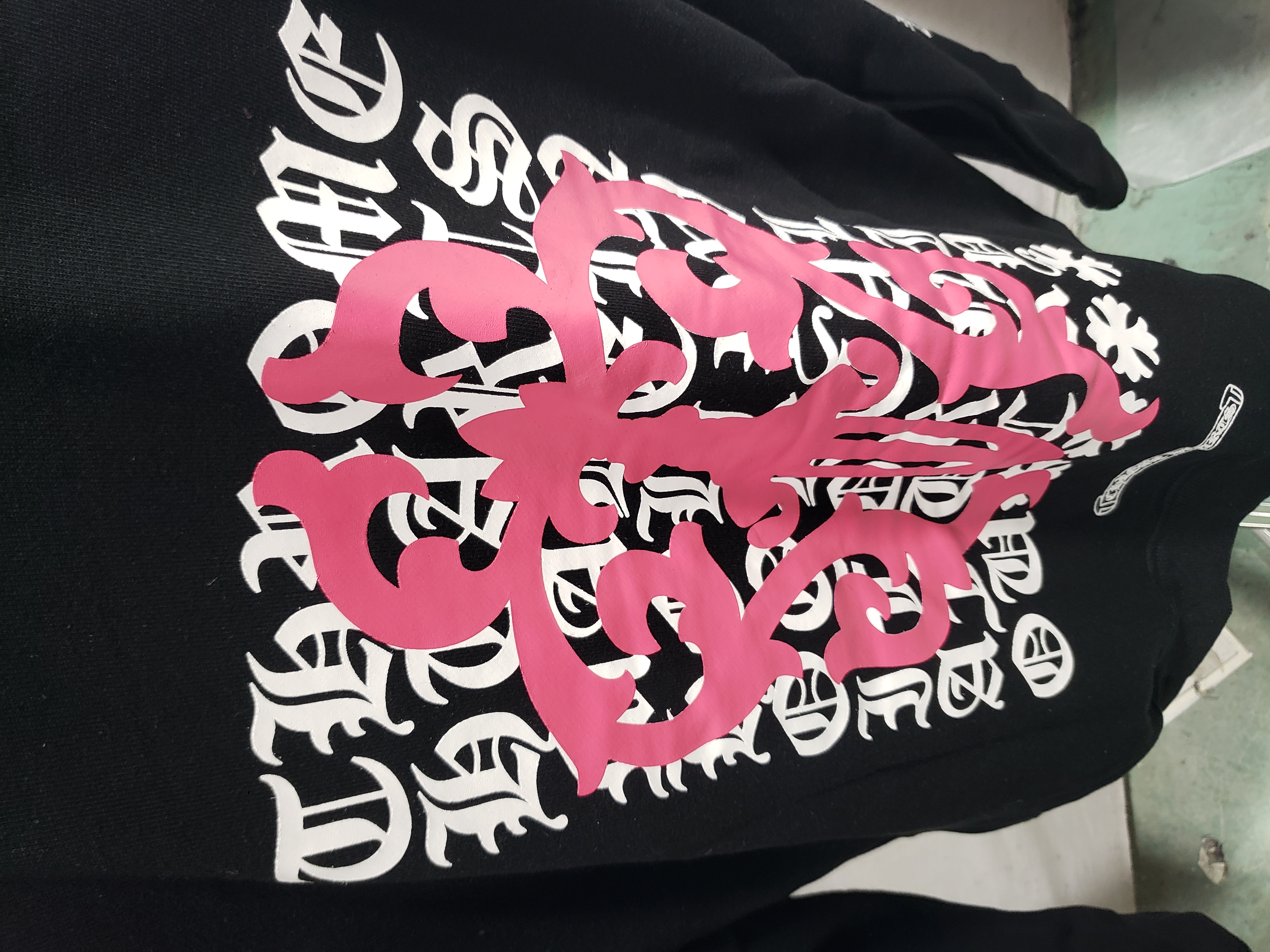 Chrome Hearts Hoodie 8992 Black/White