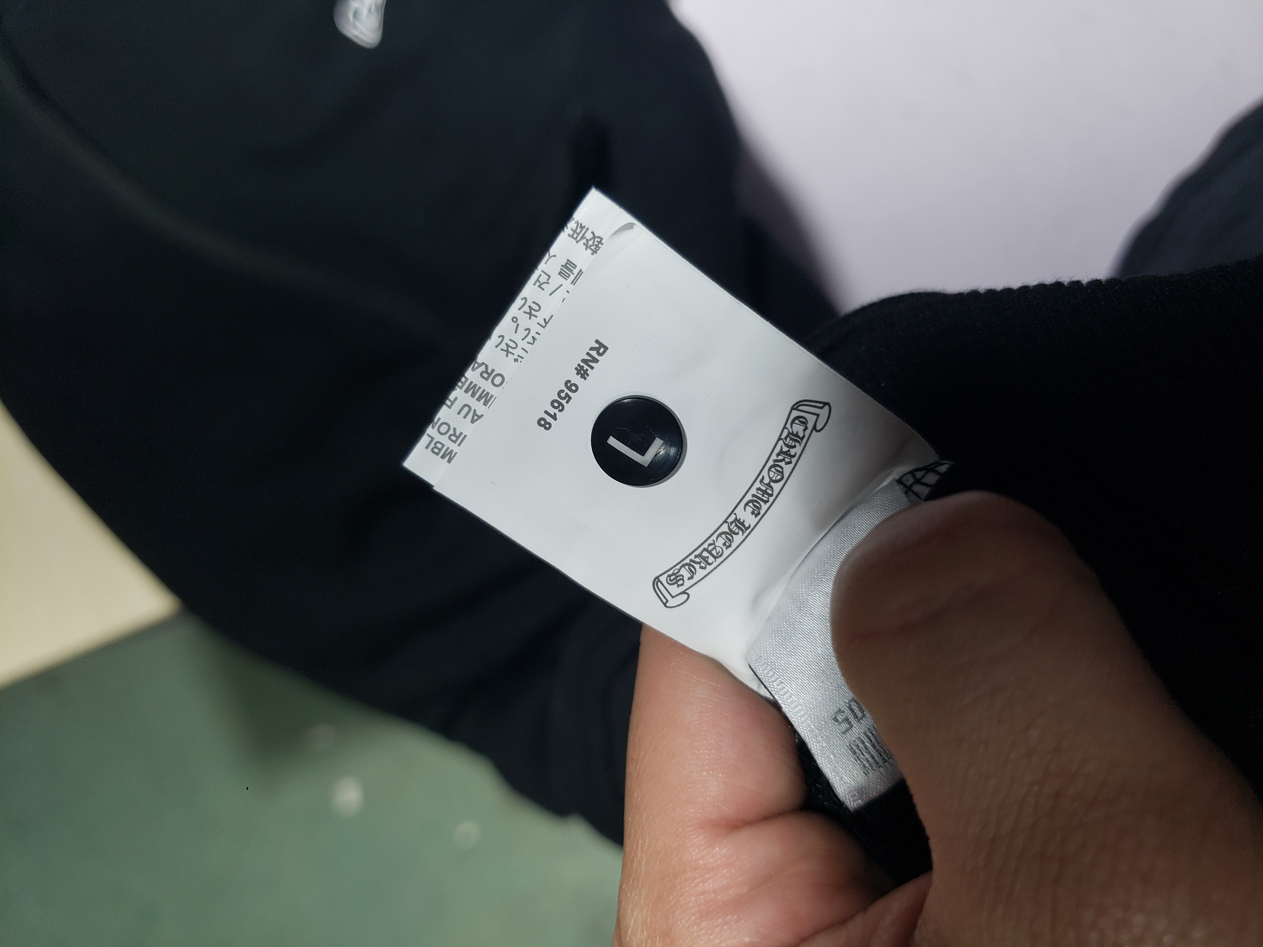 Chrome Hearts Hoodie 8992 Black/White