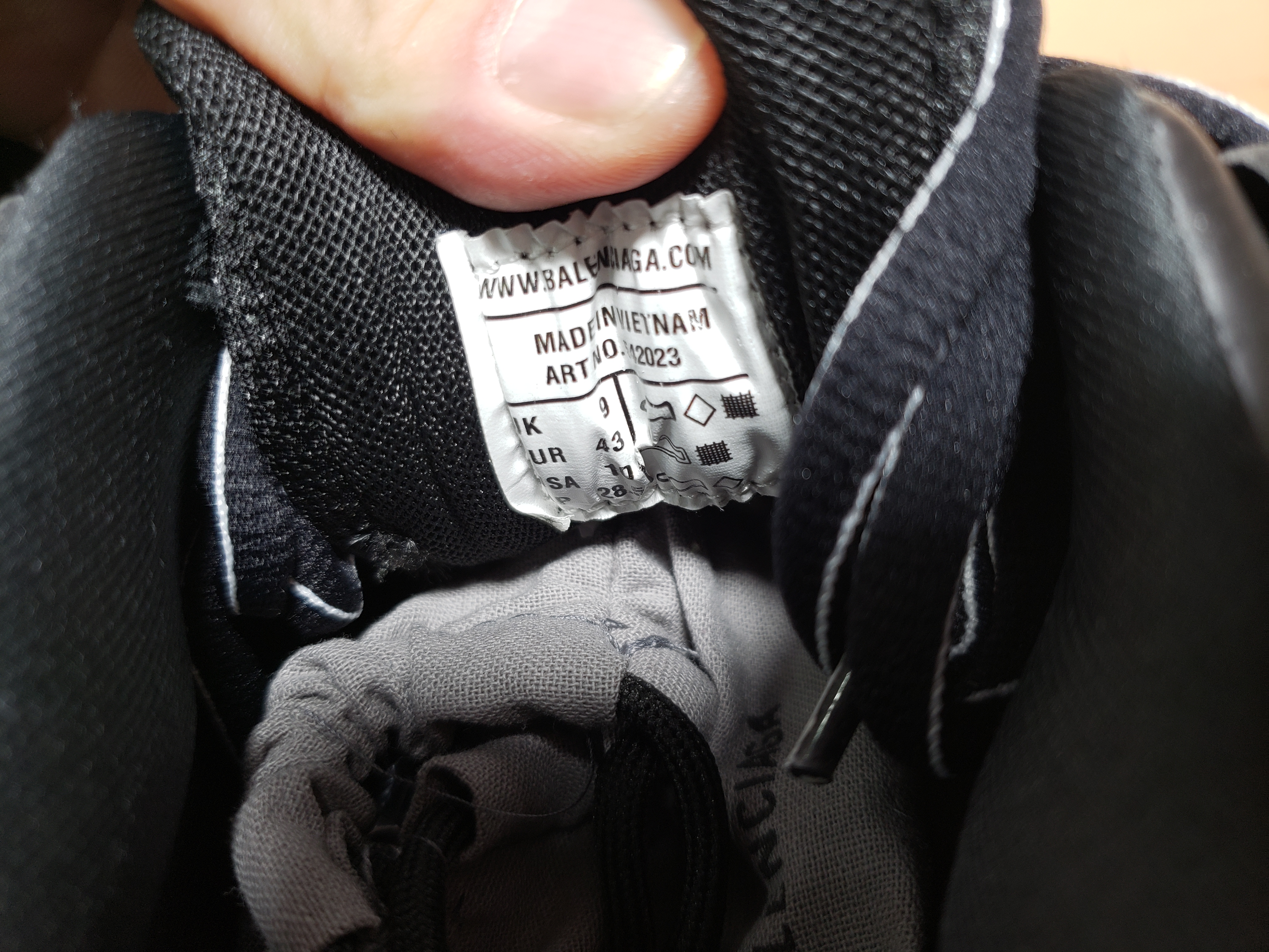 Perfectkicks Balenciaga Tess S.Black (LED) 555032 W1GB7 1000 P7