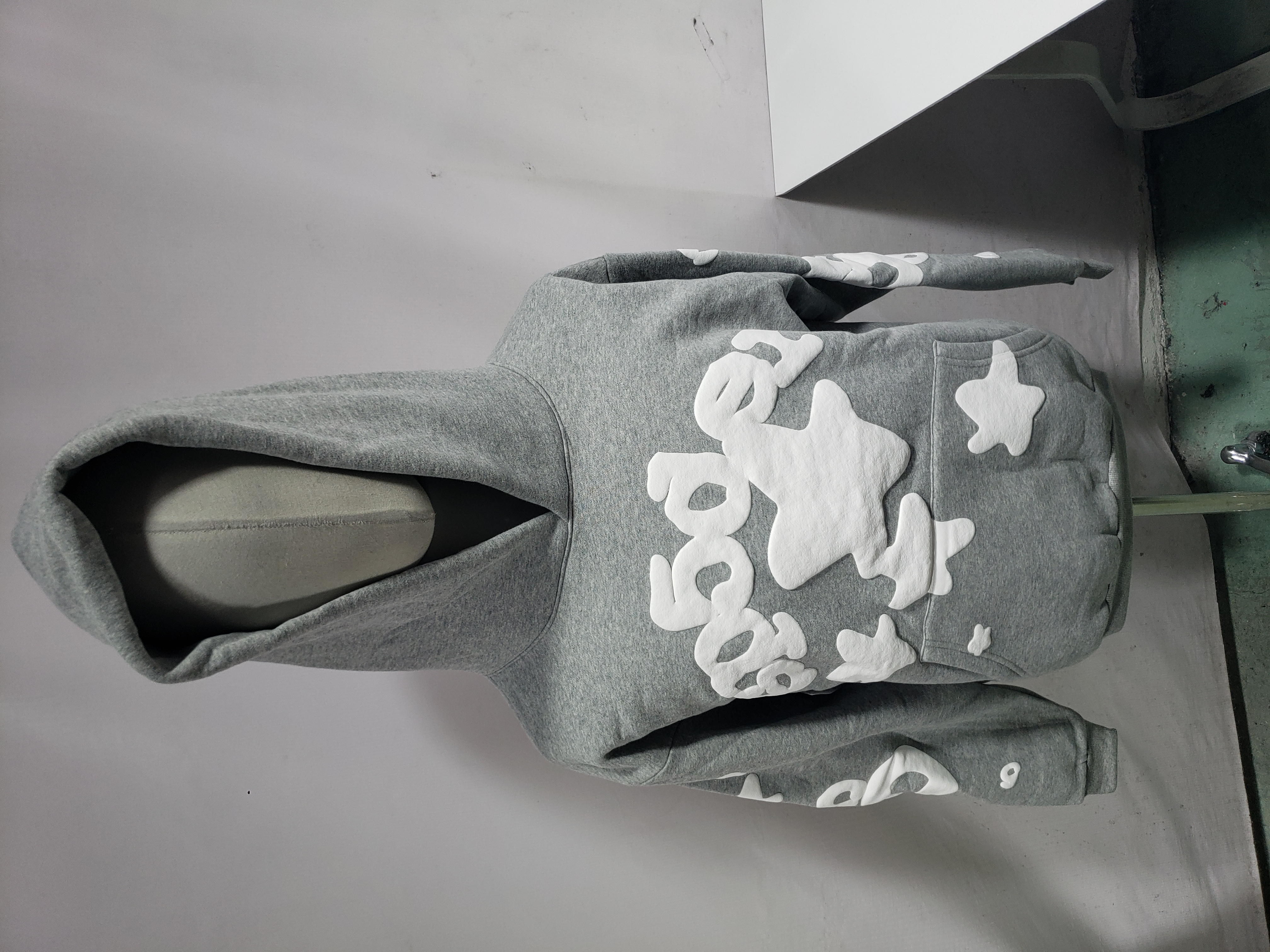  PK Sp5der Beluga Hoodie Gray