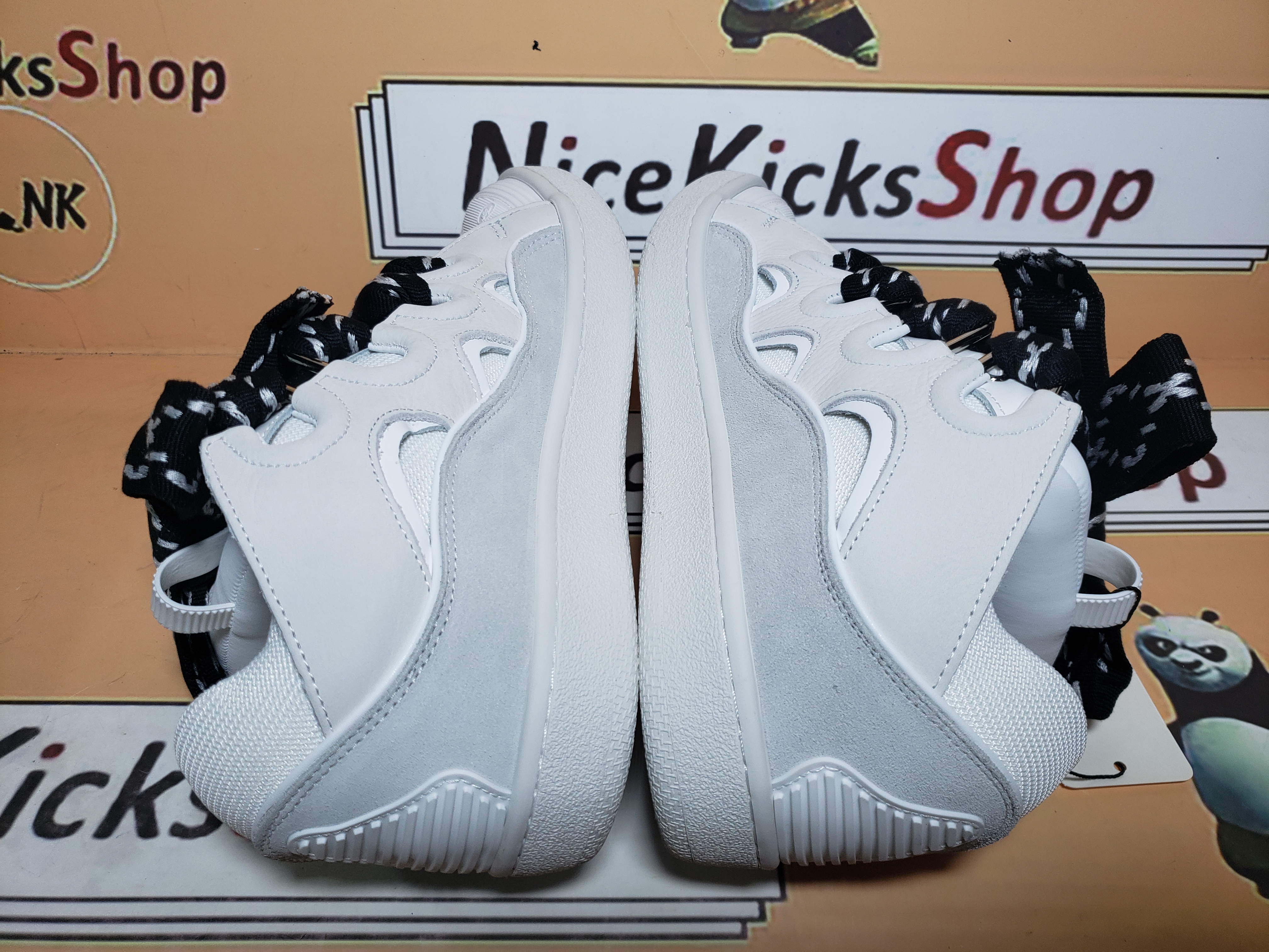  Perfectkicks Lanvin FM SKRK11 DRAG E23 CURB Sneakers - White