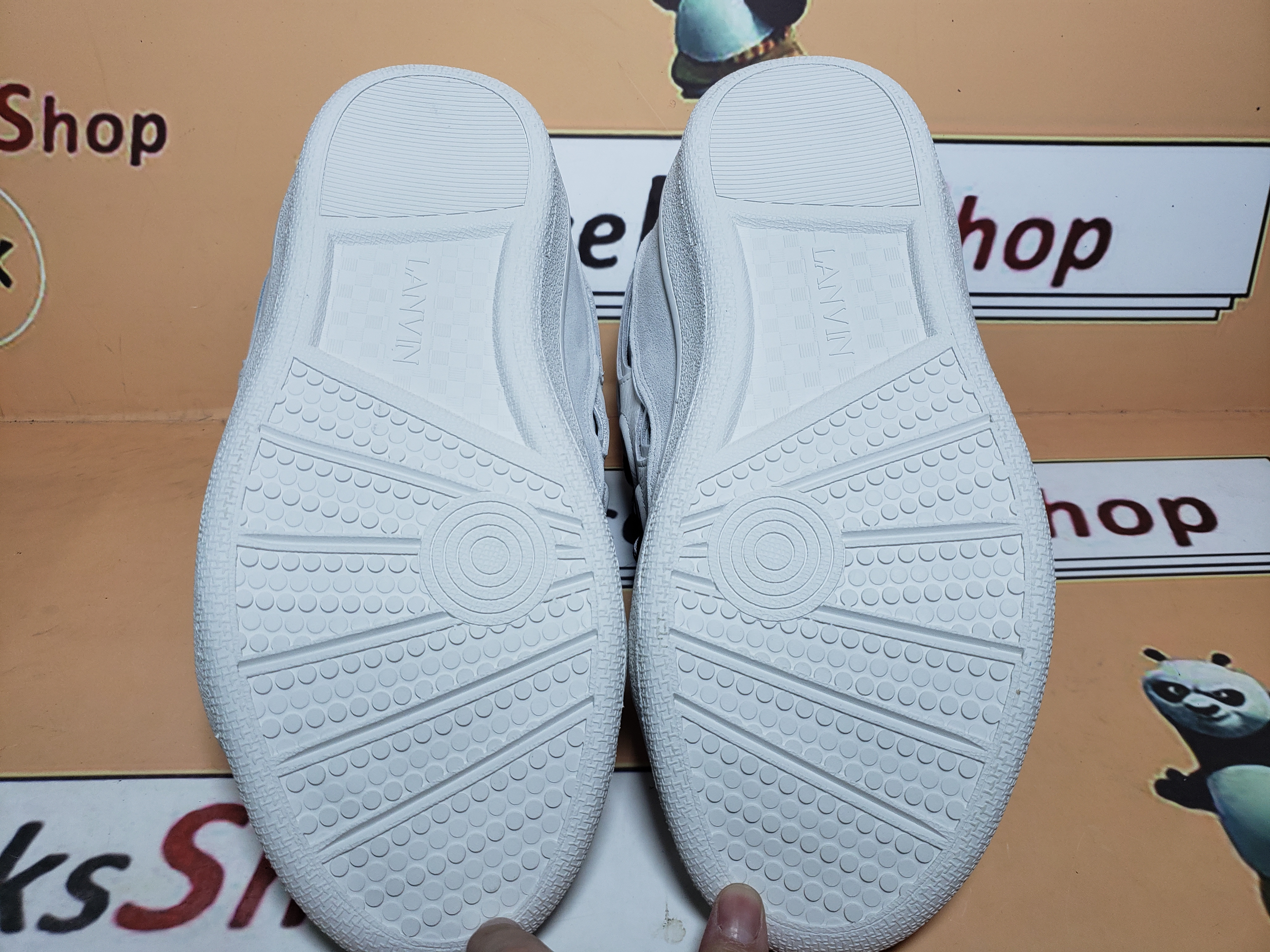  Perfectkicks Lanvin FM SKRK11 DRAG E23 CURB Sneakers - White