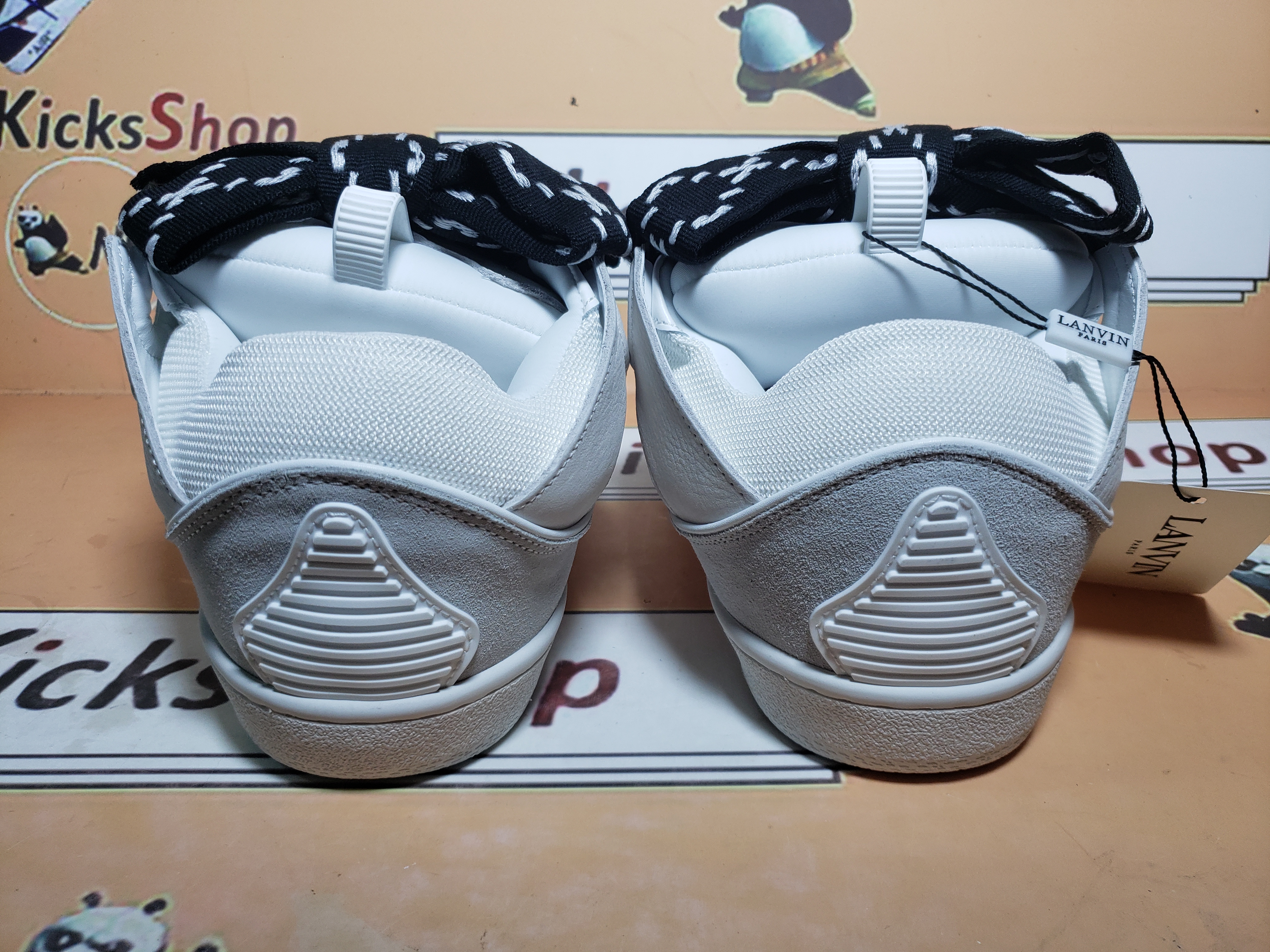  Perfectkicks Lanvin FM SKRK11 DRAG E23 CURB Sneakers - White