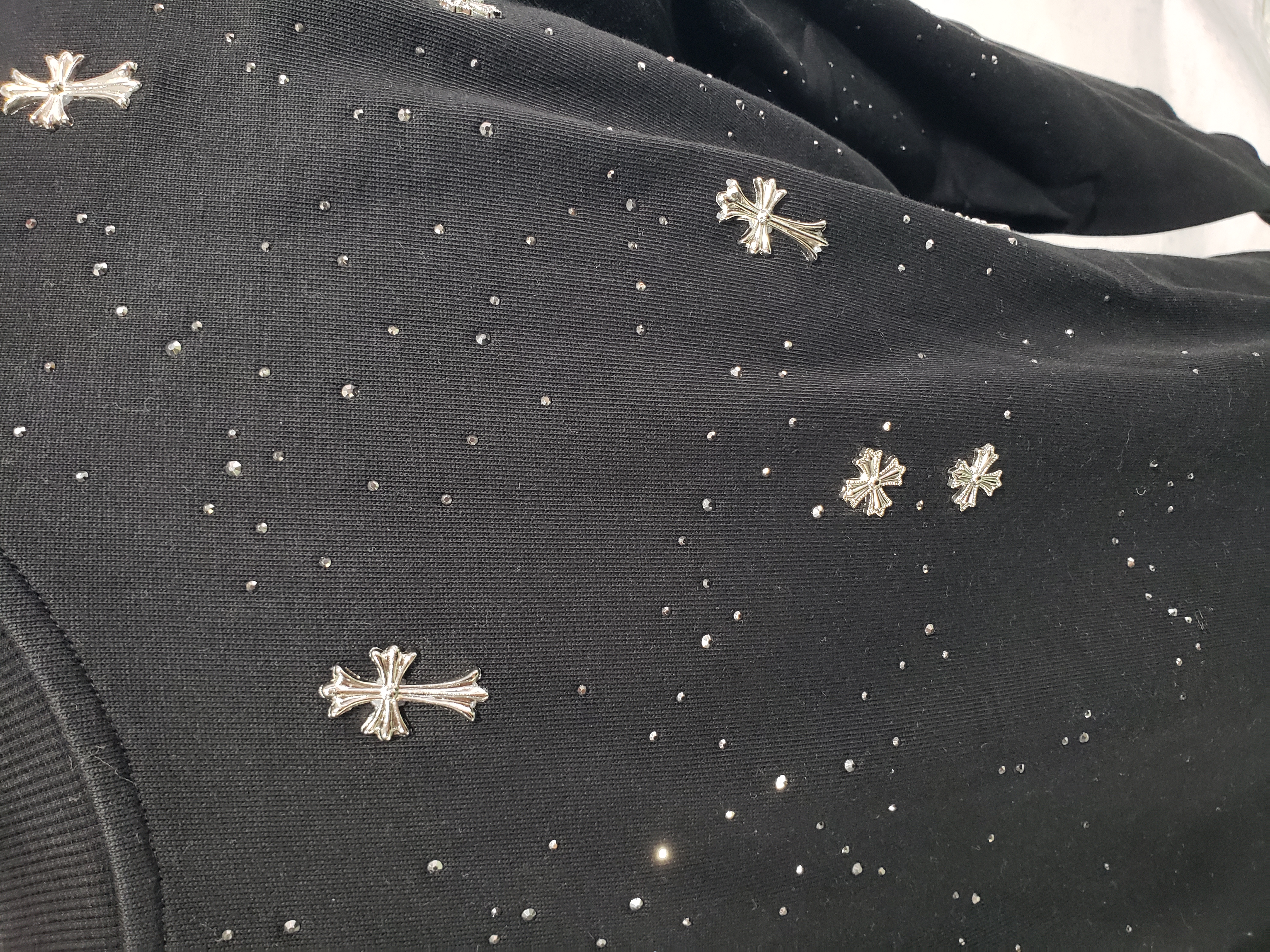  Chrome Hearts hot diamond star Hoodie