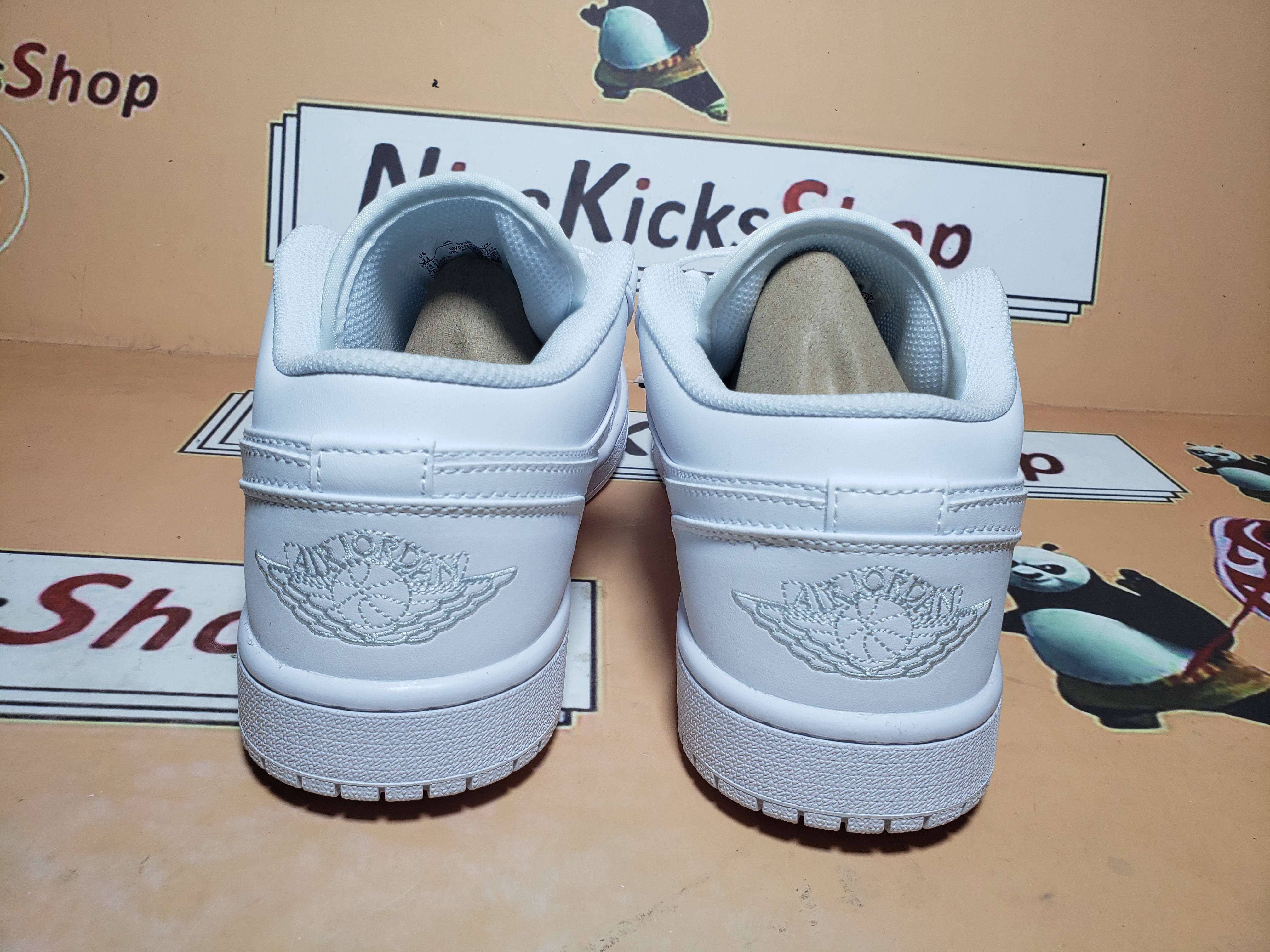  GET Jordan 1 Low White Pure Platnium,553558-130