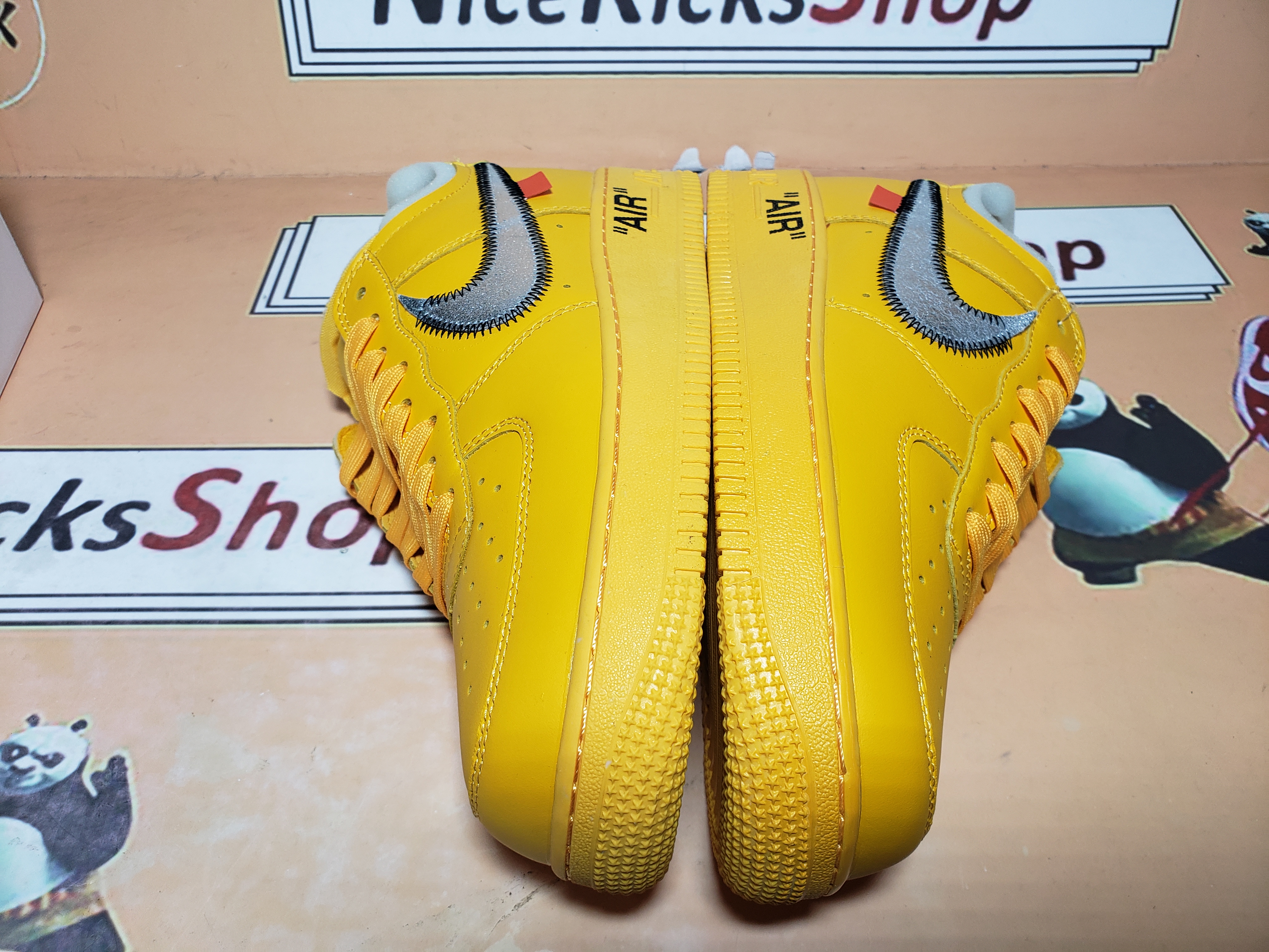  Perfectkicks Air Force 1 Low OFF-WHITE University Gold Metallic Silver, DD1876-700
