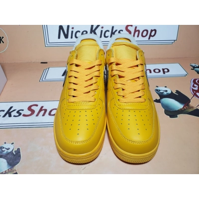  Perfectkicks Air Force 1 Low OFF-WHITE University Gold Metallic Silver, DD1876-700 02