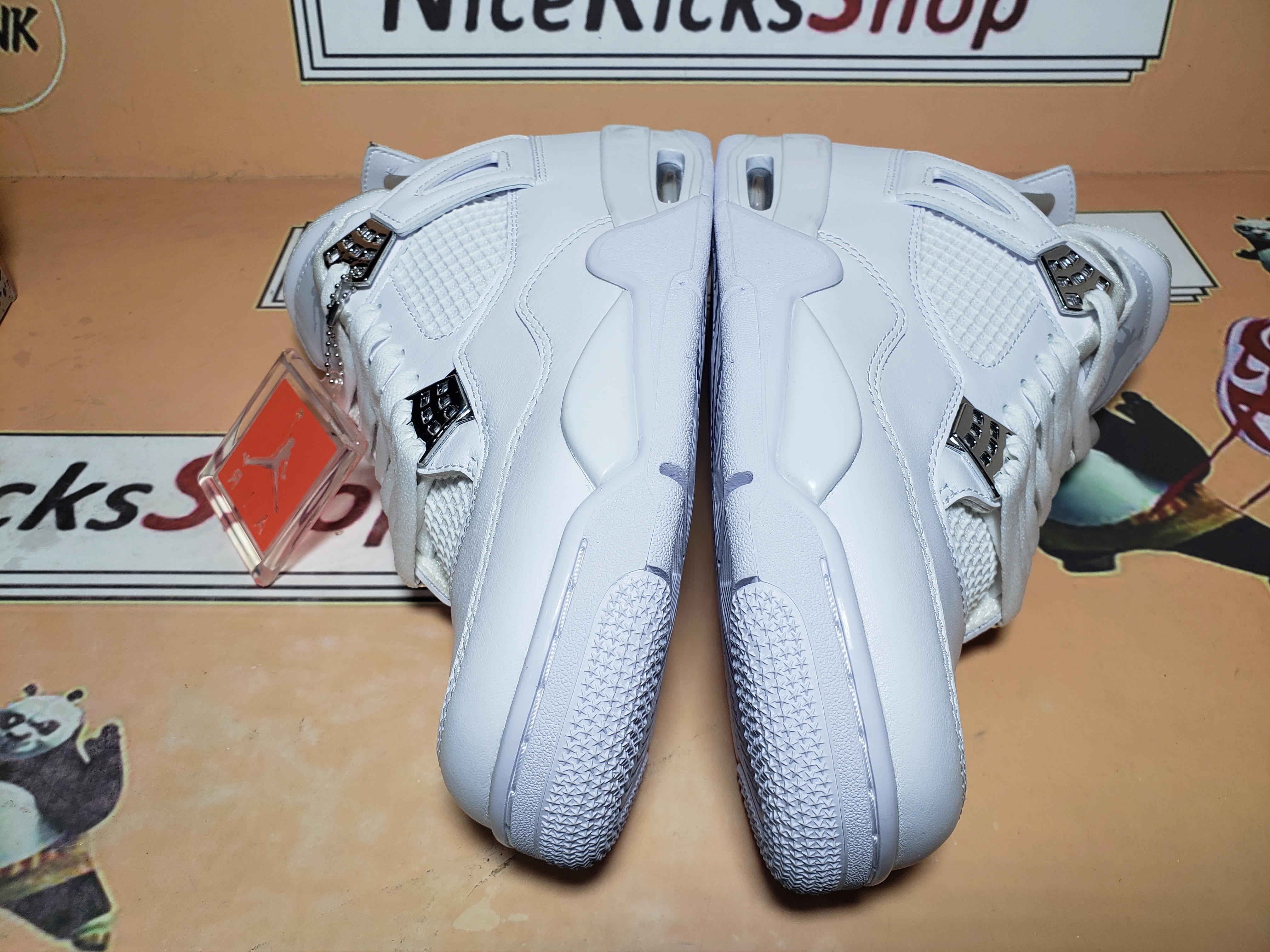  Perfectkicks Jordan 4 Retro Pure Money,308497-100