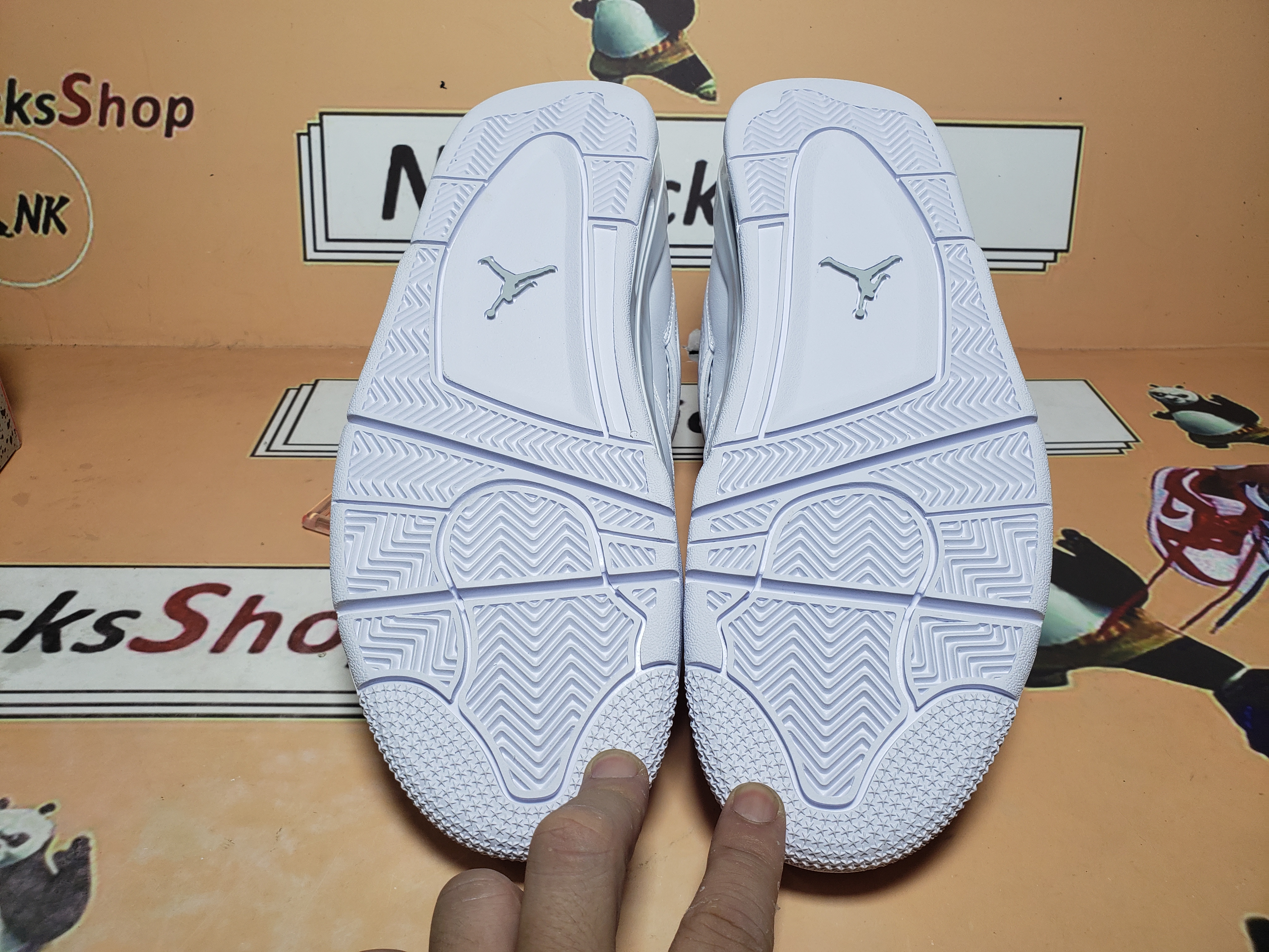  Perfectkicks Jordan 4 Retro Pure Money,308497-100