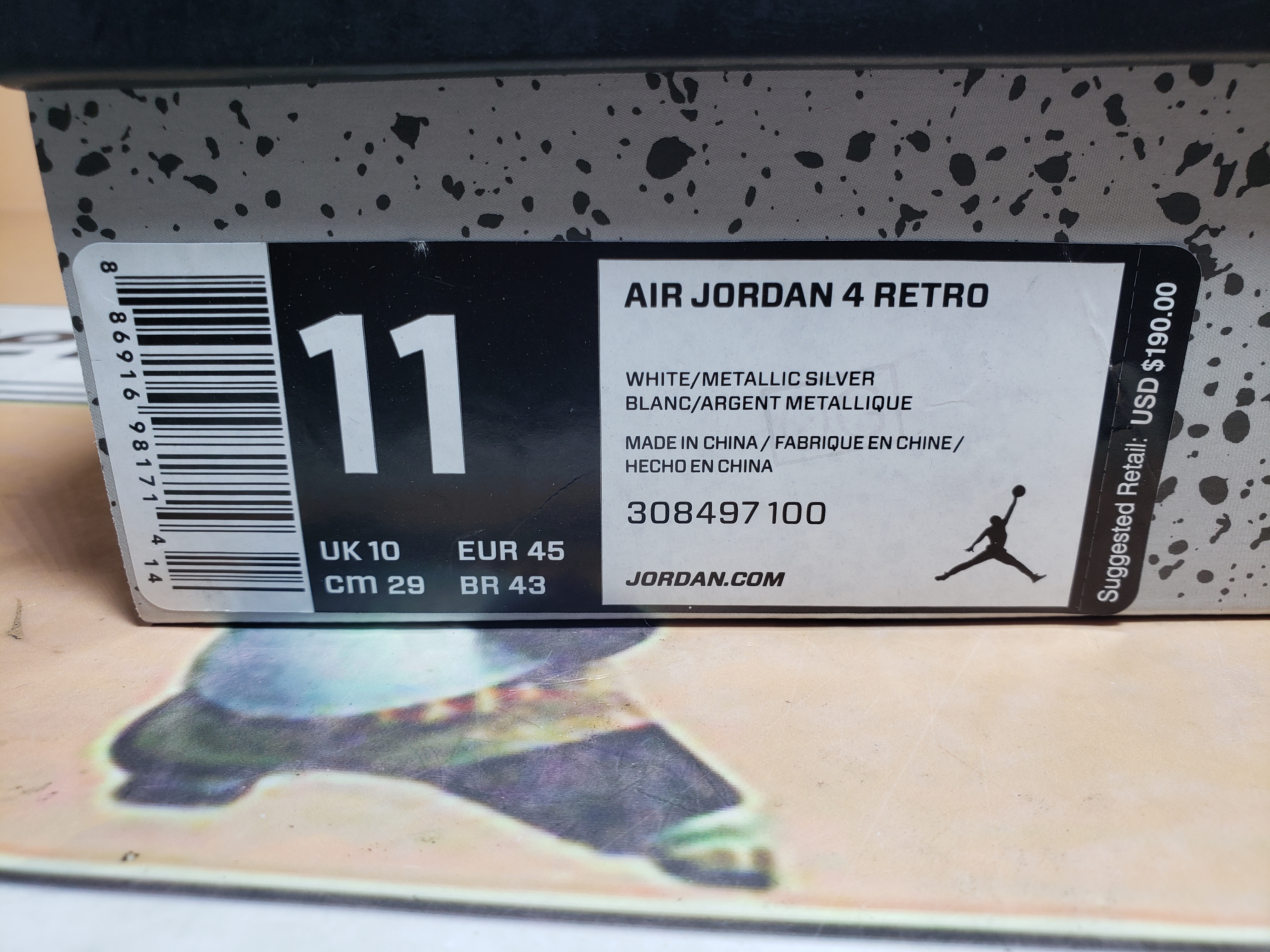  Perfectkicks Jordan 4 Retro Pure Money,308497-100