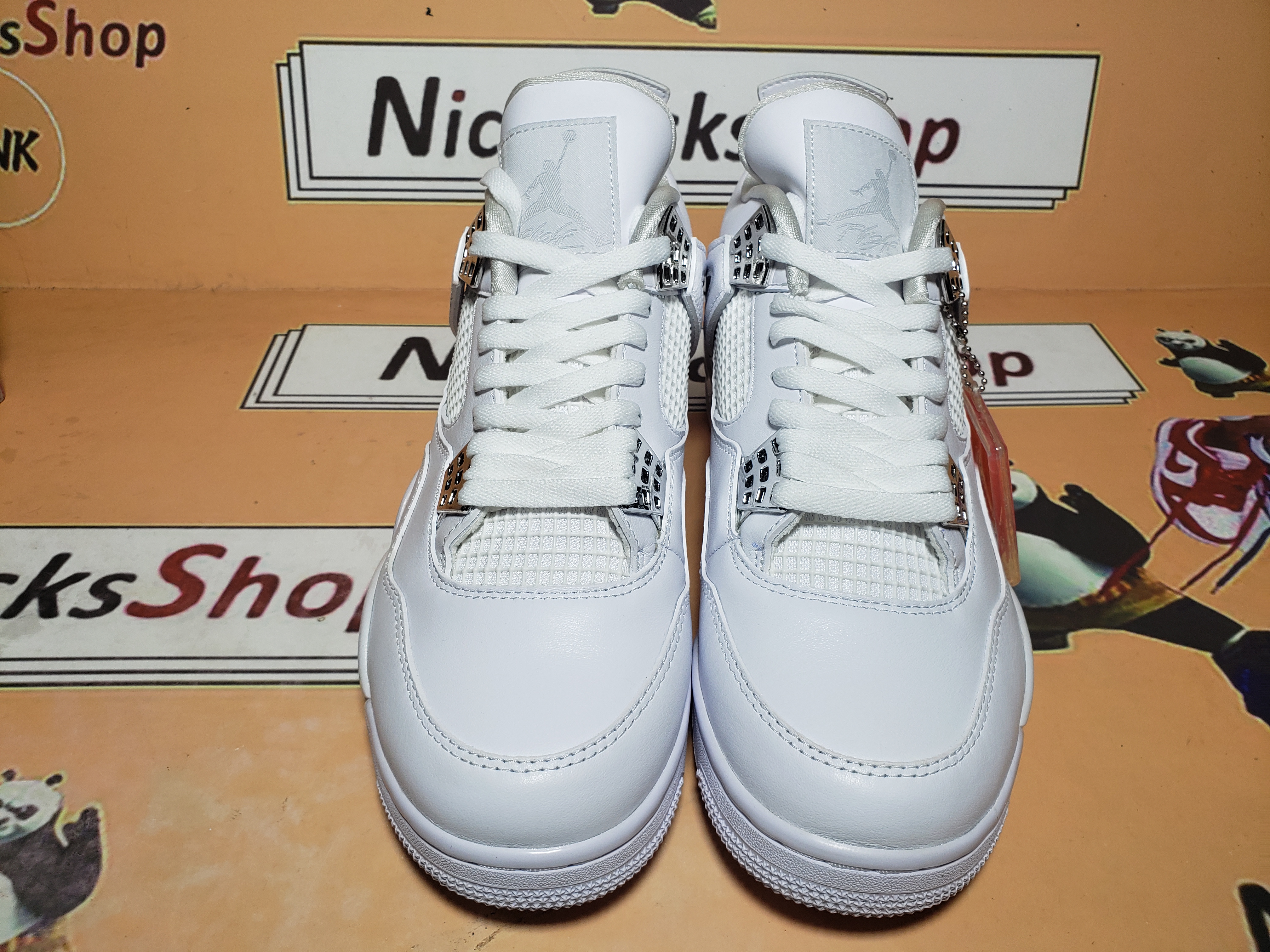  Perfectkicks Jordan 4 Retro Pure Money,308497-100