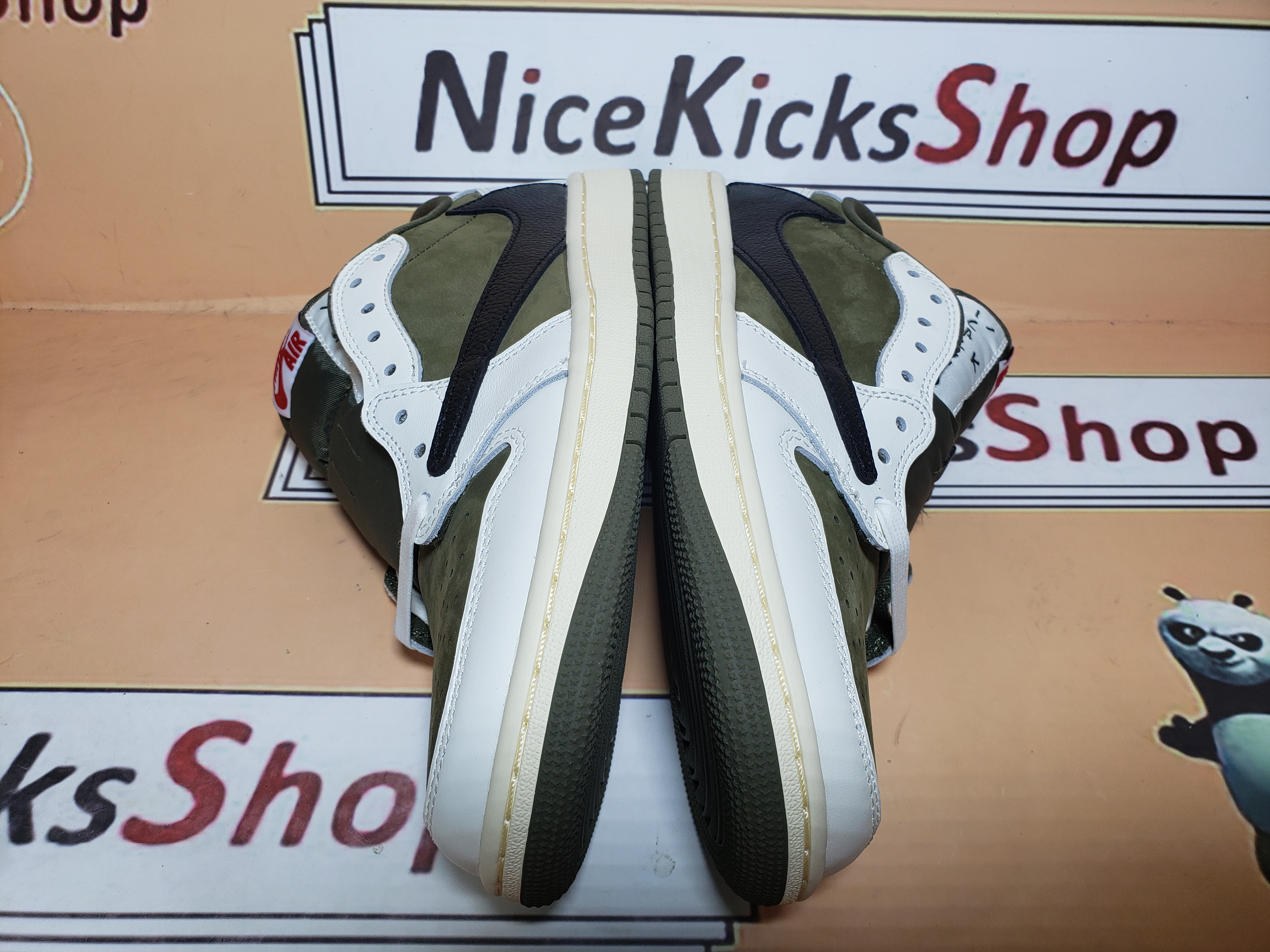  Perfectkicks Travis Scott x Air Jordan 1 Low OG SP Medium Olive  DM7866-200