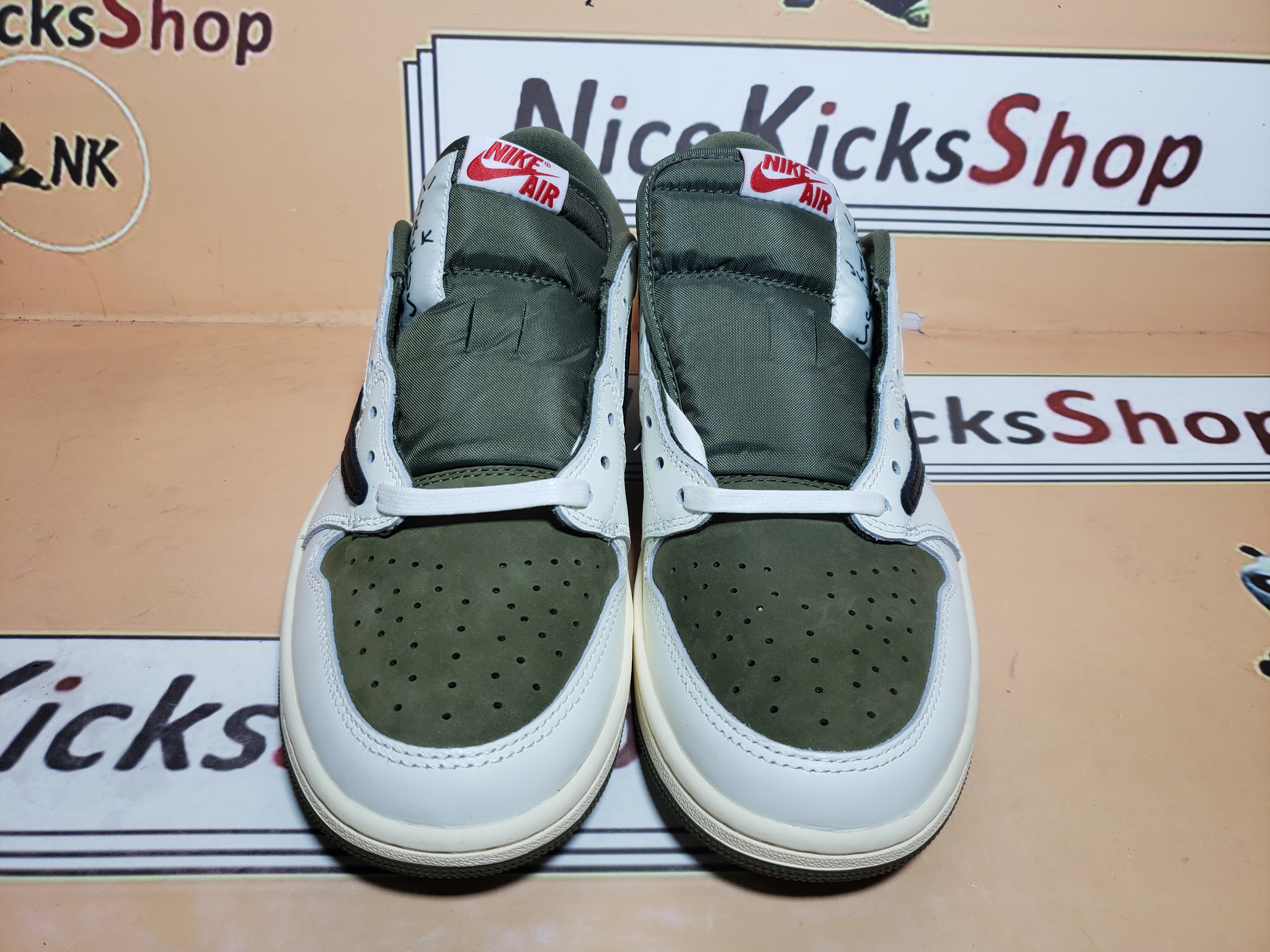  Perfectkicks Travis Scott x Air Jordan 1 Low OG SP Medium Olive  DM7866-200