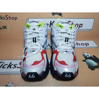  Perfectkicks Balenciaga Runner White Blue Red, 677402 W3RB6 9645 02