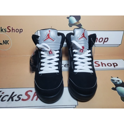 Perfectkicks Air Jordan 5 Black Metallic Reimagined HF3975-001 02