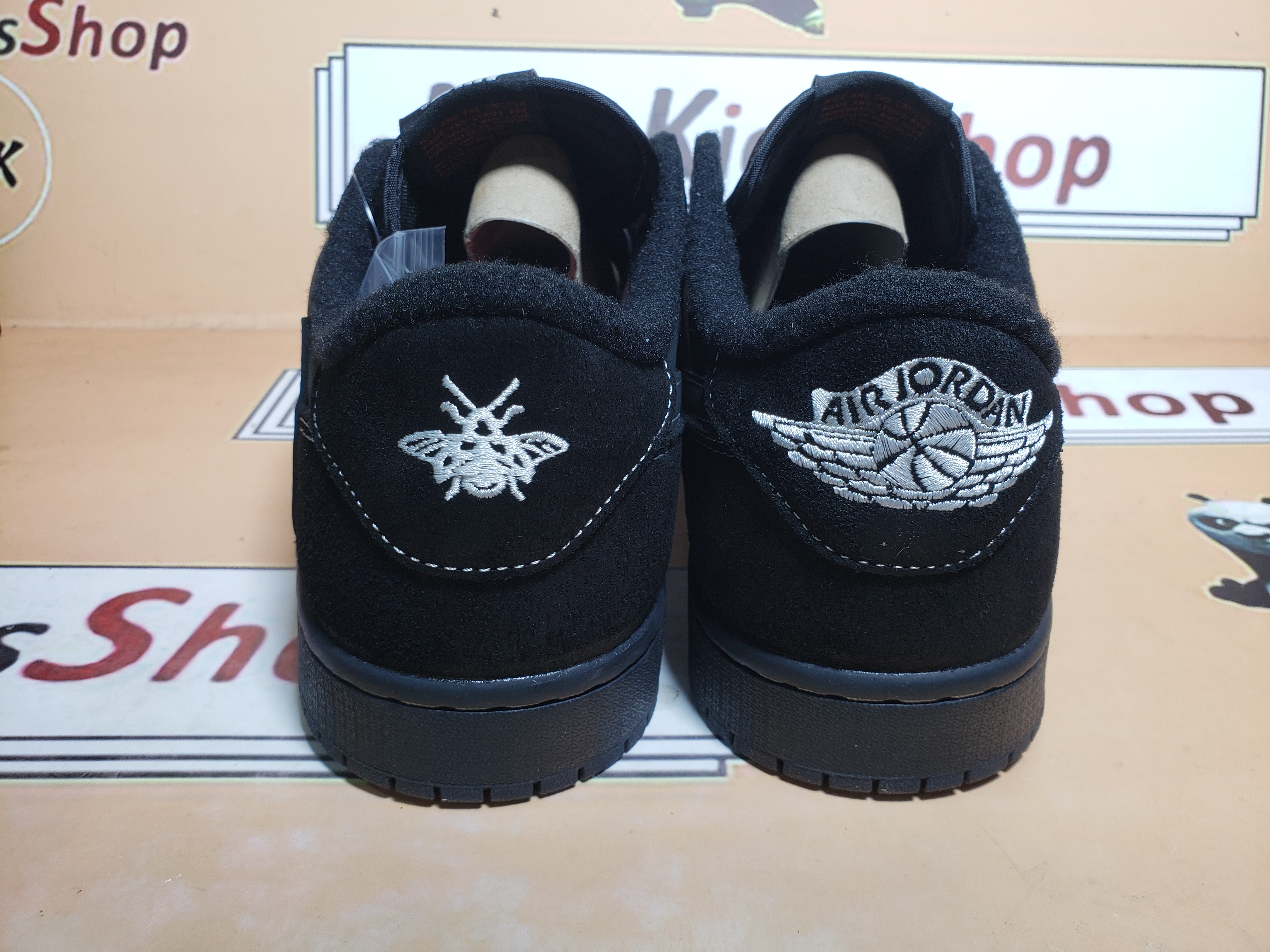 GET Travis Scott x Air Jordan 1 Low Black Phantom,DM7866-001 