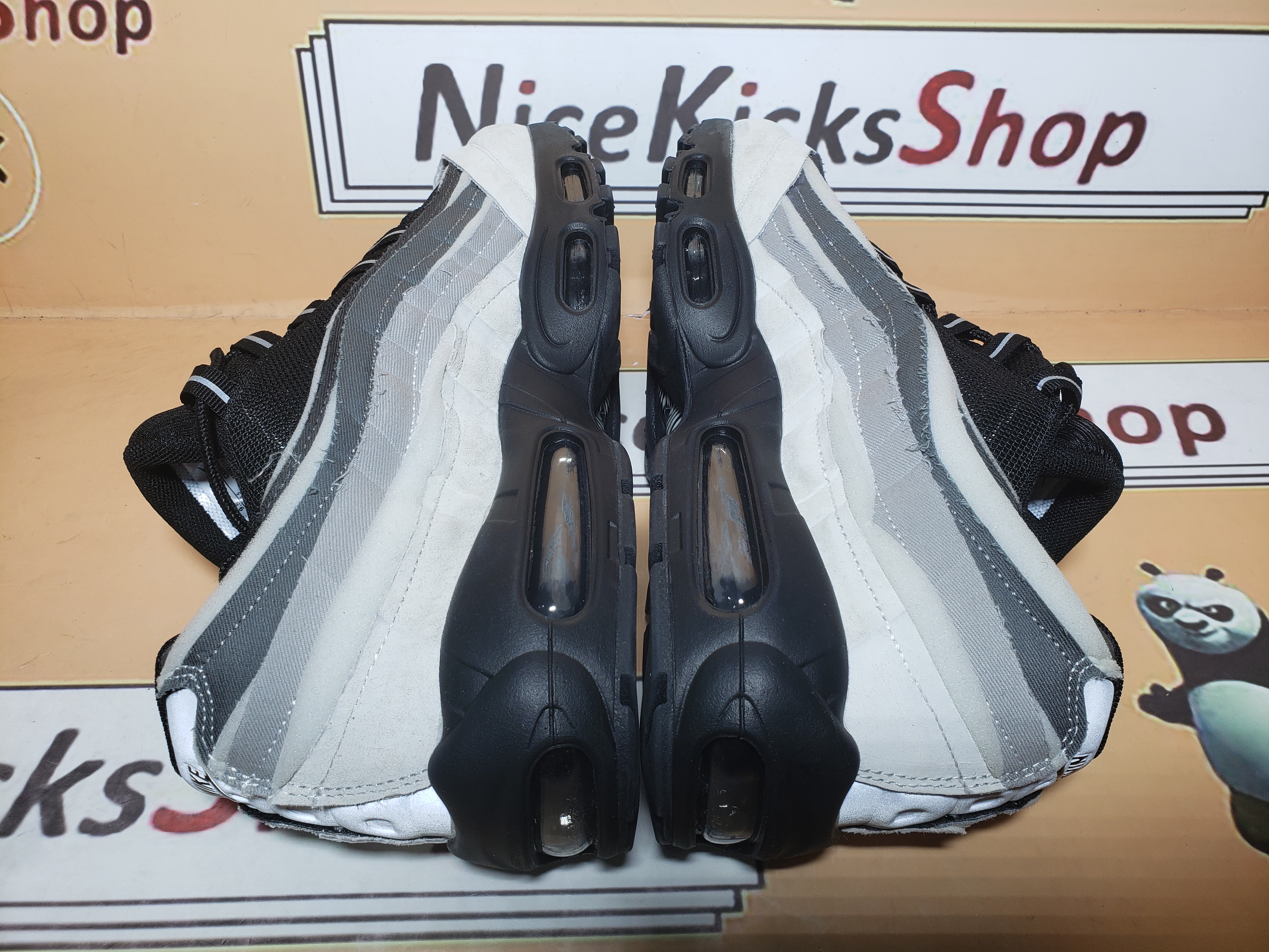  GET Air Max 95 "Comme des Garcons Black Grey, CU8406-101