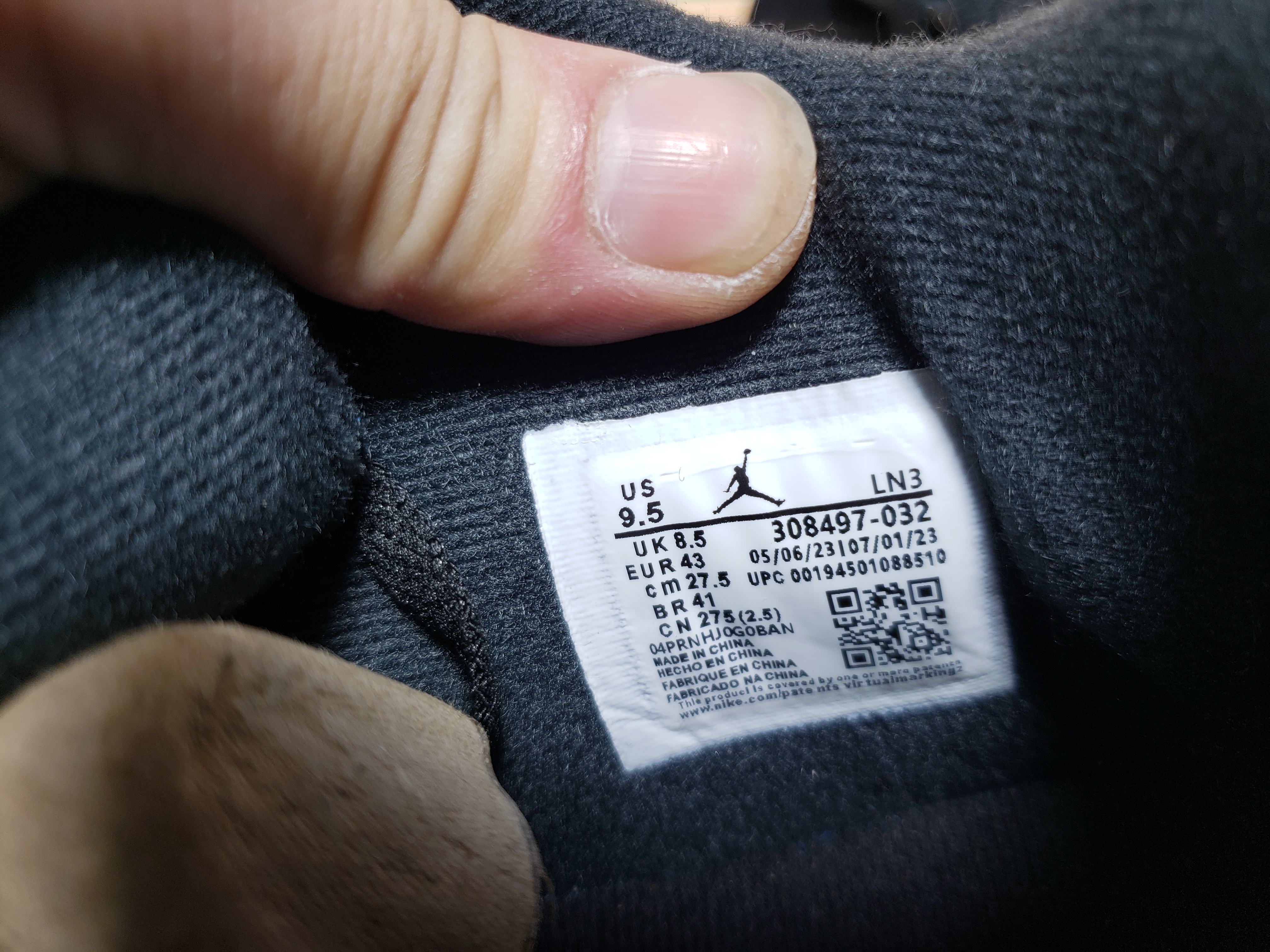  GET Jordan 4 Retro Royalty, 308497-032