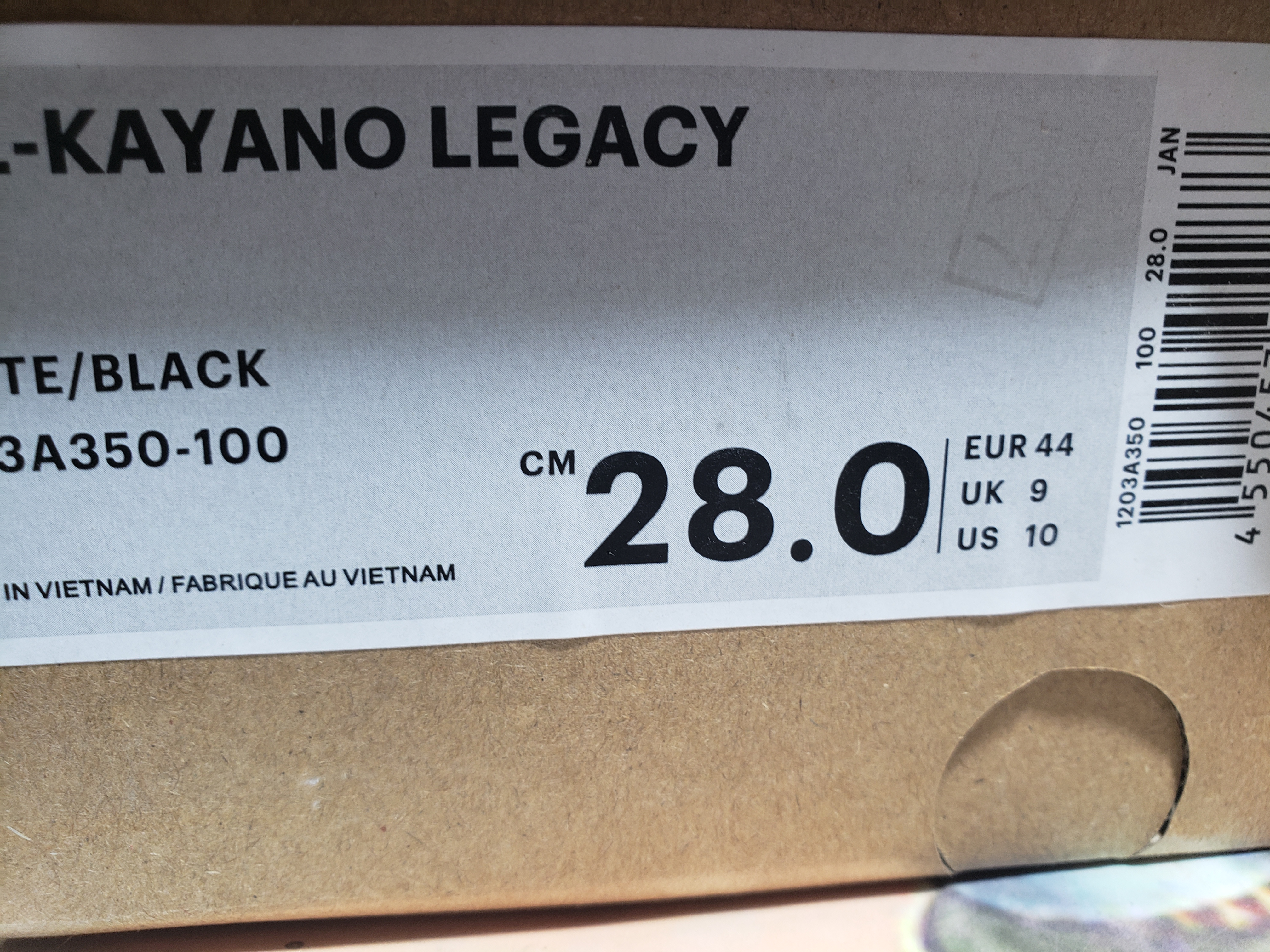 GET GmbH x Asics Gel Kayano Legacy White Black 1203A350-100