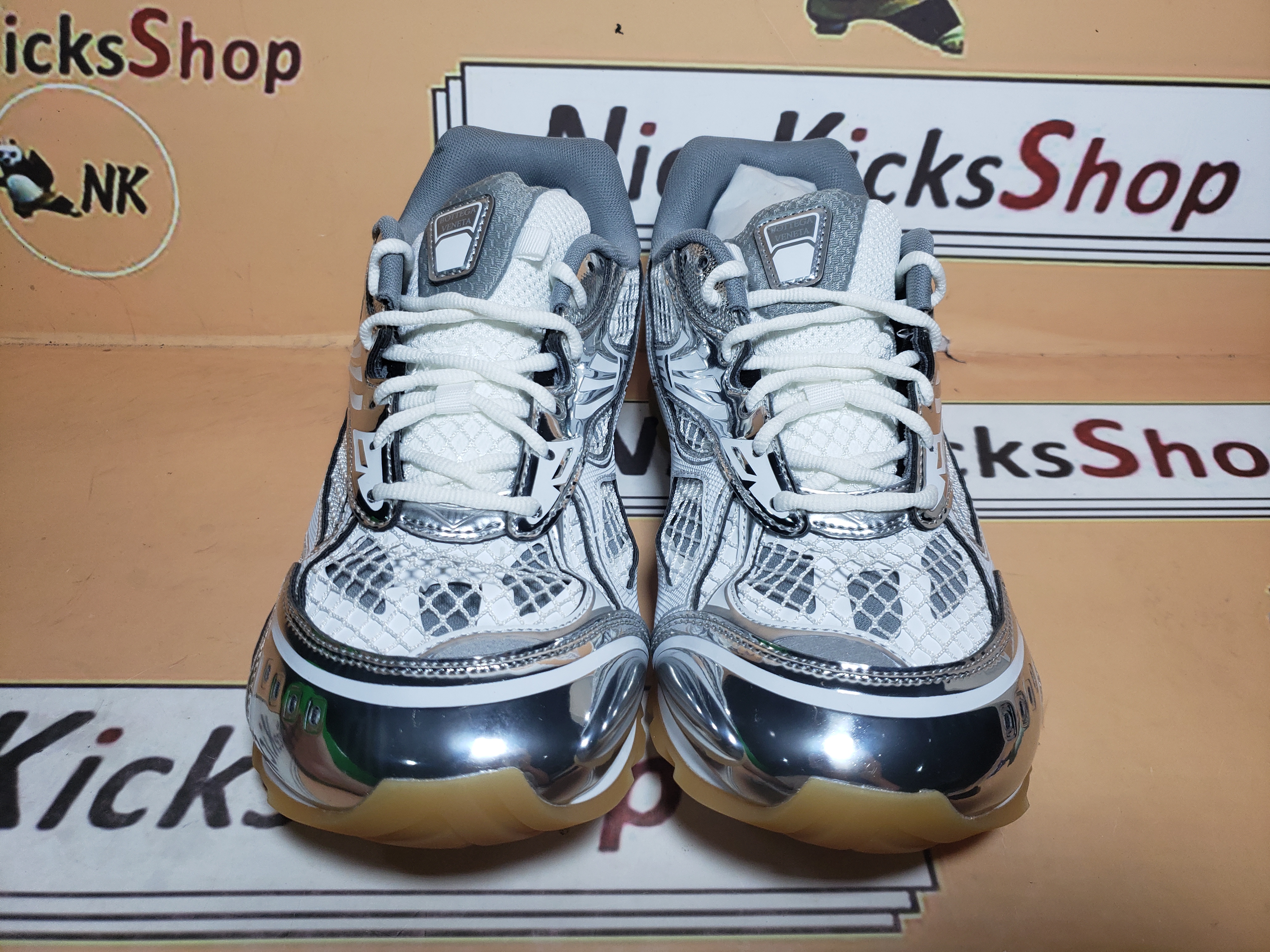 Perfectkicks Bottega Veneta Orbit Silver