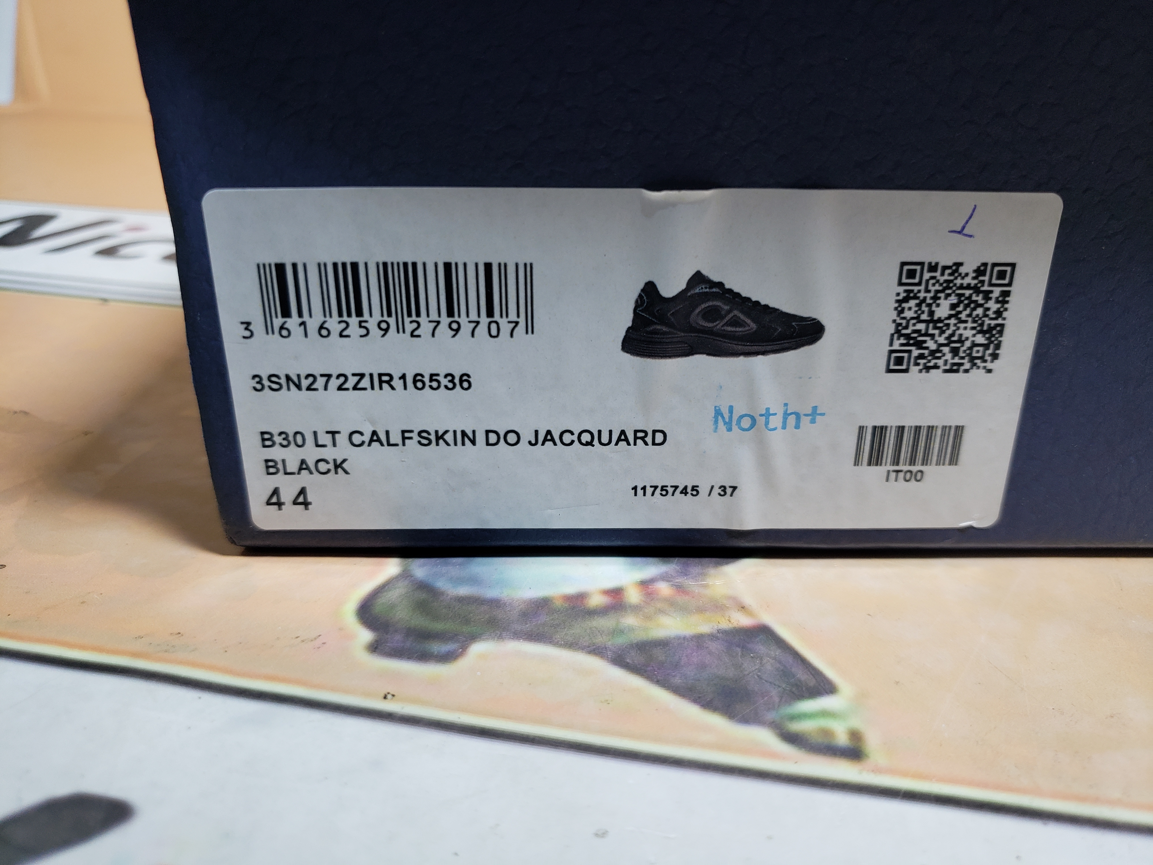 Perfectkicks Dior B30 Sneakers Black