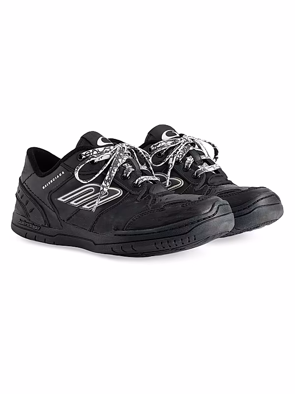 Perfectkicks Balenciaga Hamptons Worn-Out Low Top Sneakers