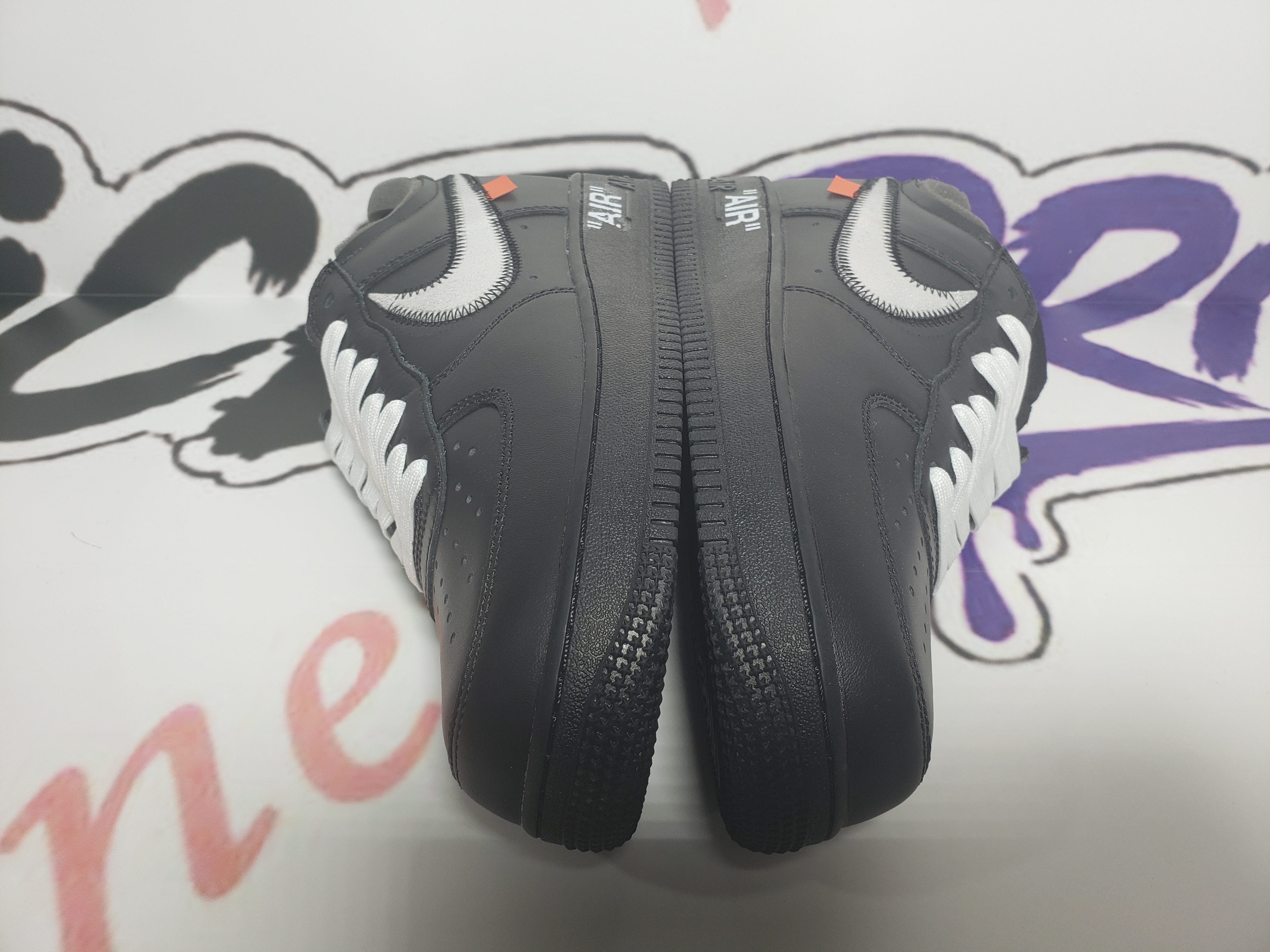  Perfectkicks Air Force 1 '07 Virgil x MoMA (With Socks),AV5210-001