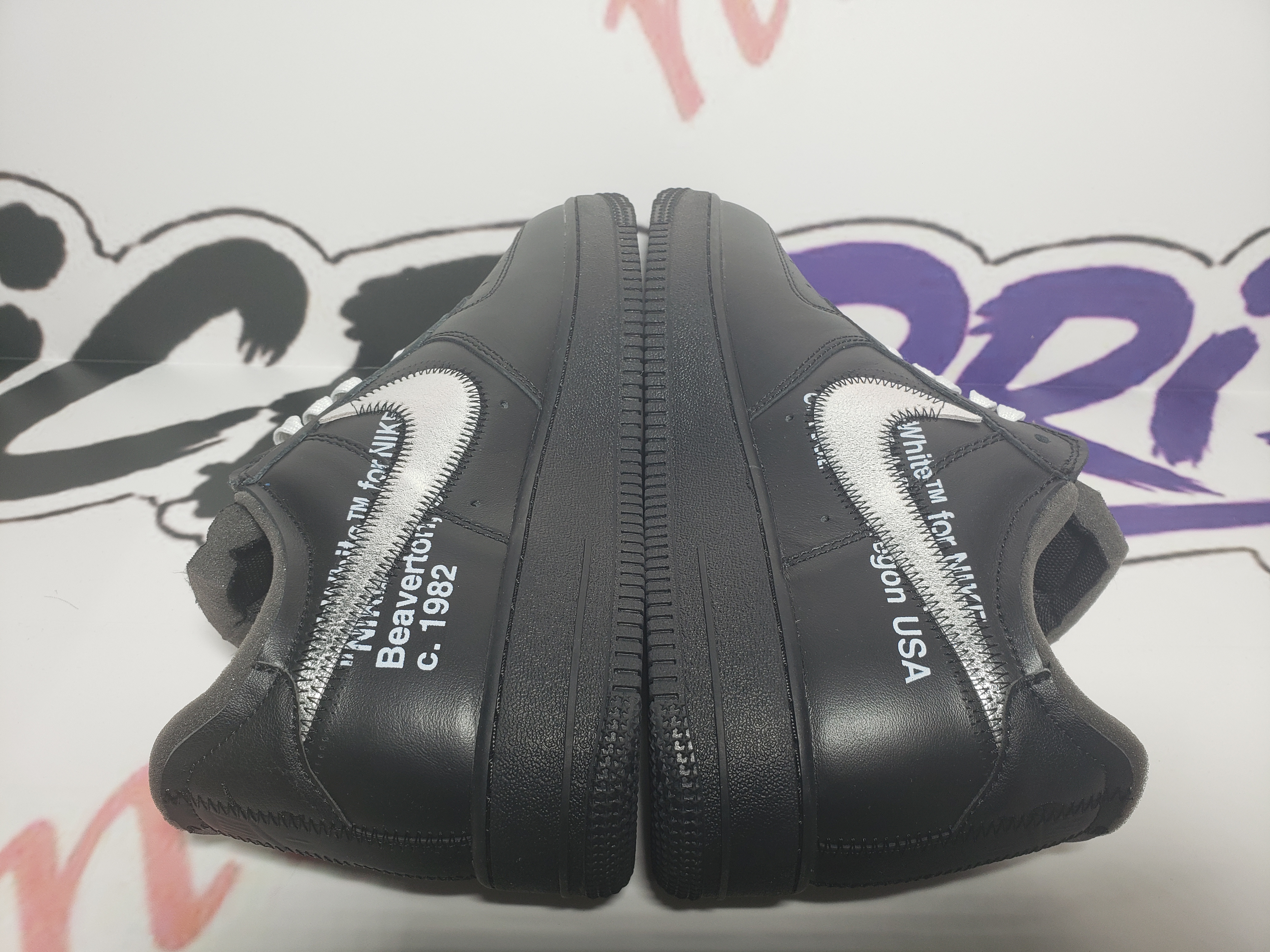 Perfectkicks Air Force 1 '07 Virgil x MoMA (With Socks),AV5210-001