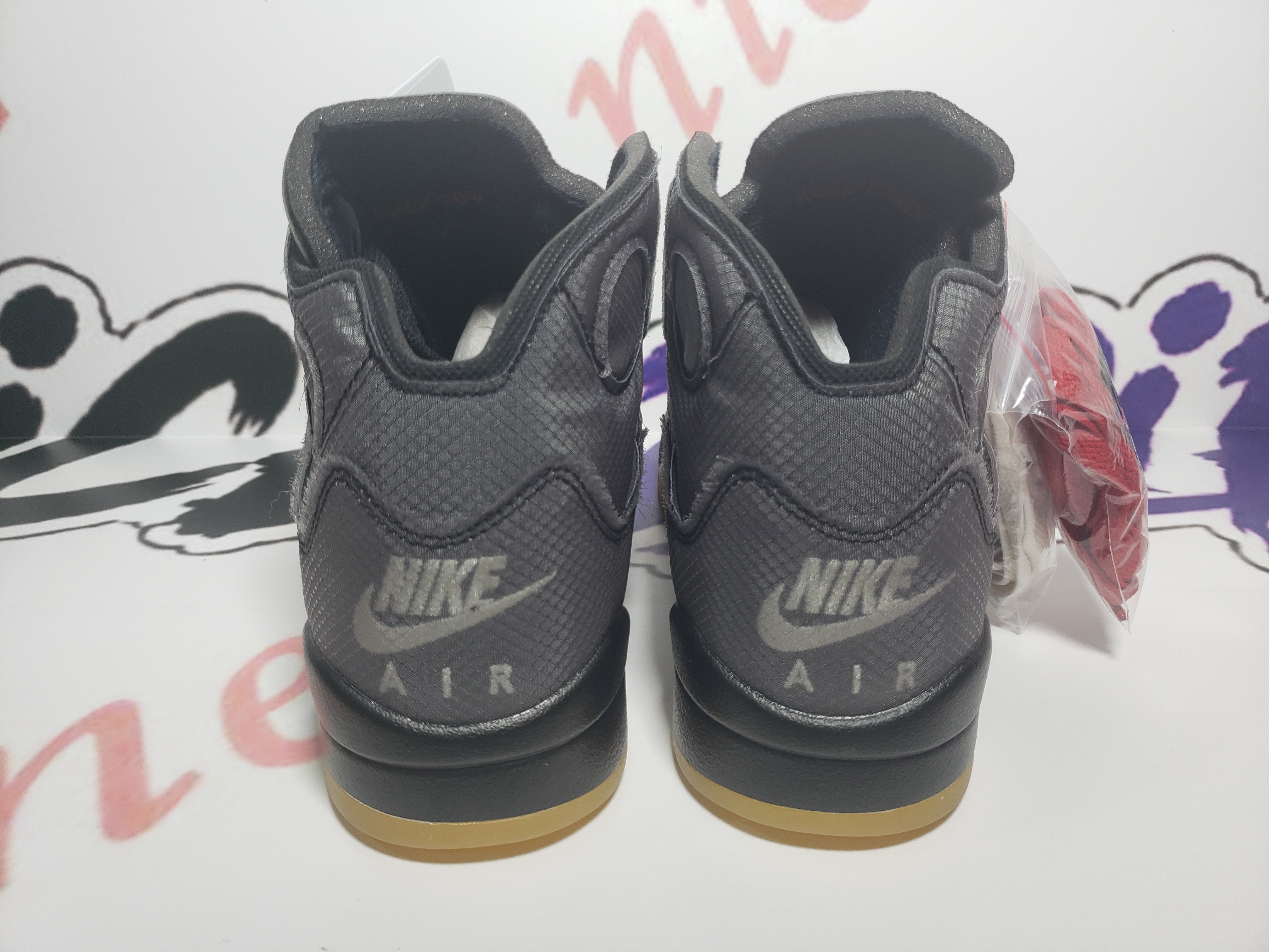  Perfectkicks Jordan 5 Retro Off-White Black,CT8480-001