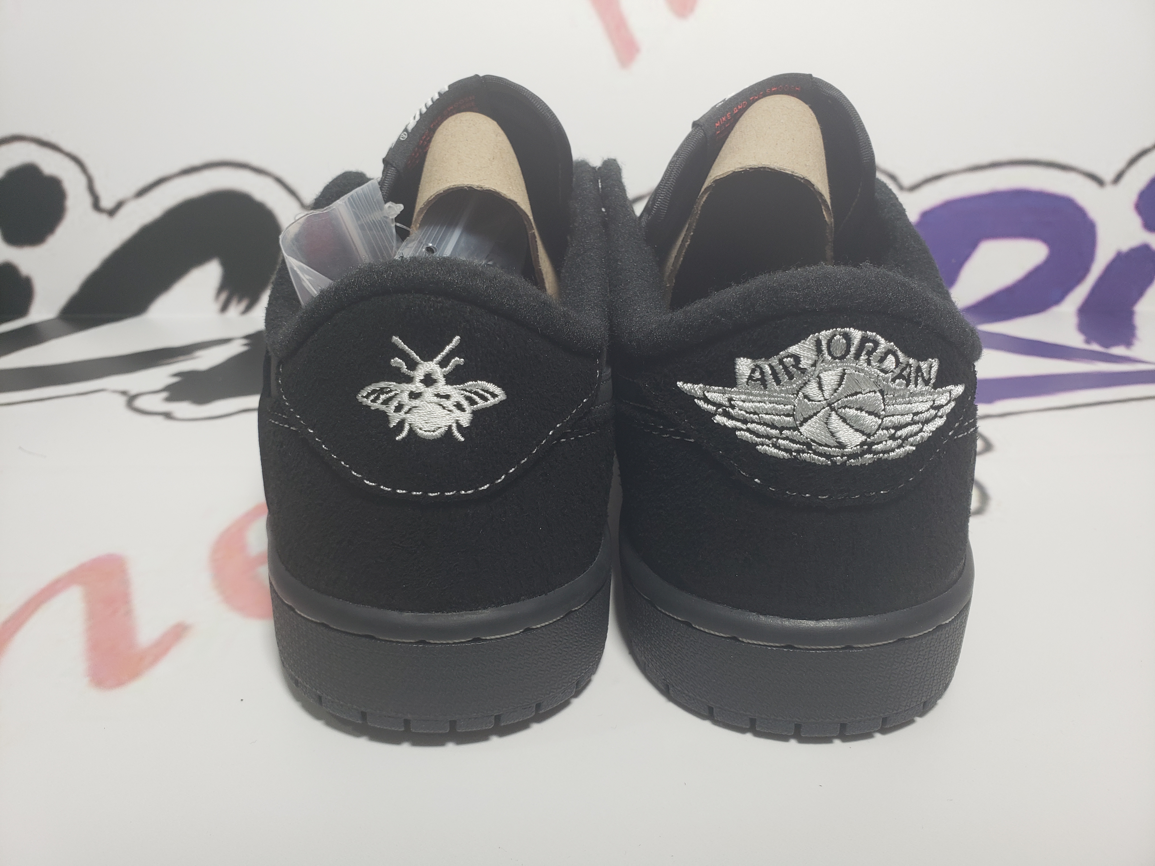 Perfectkicks Travis Scott x Air Jordan 1 Low Black Phantom, DM7866-001 