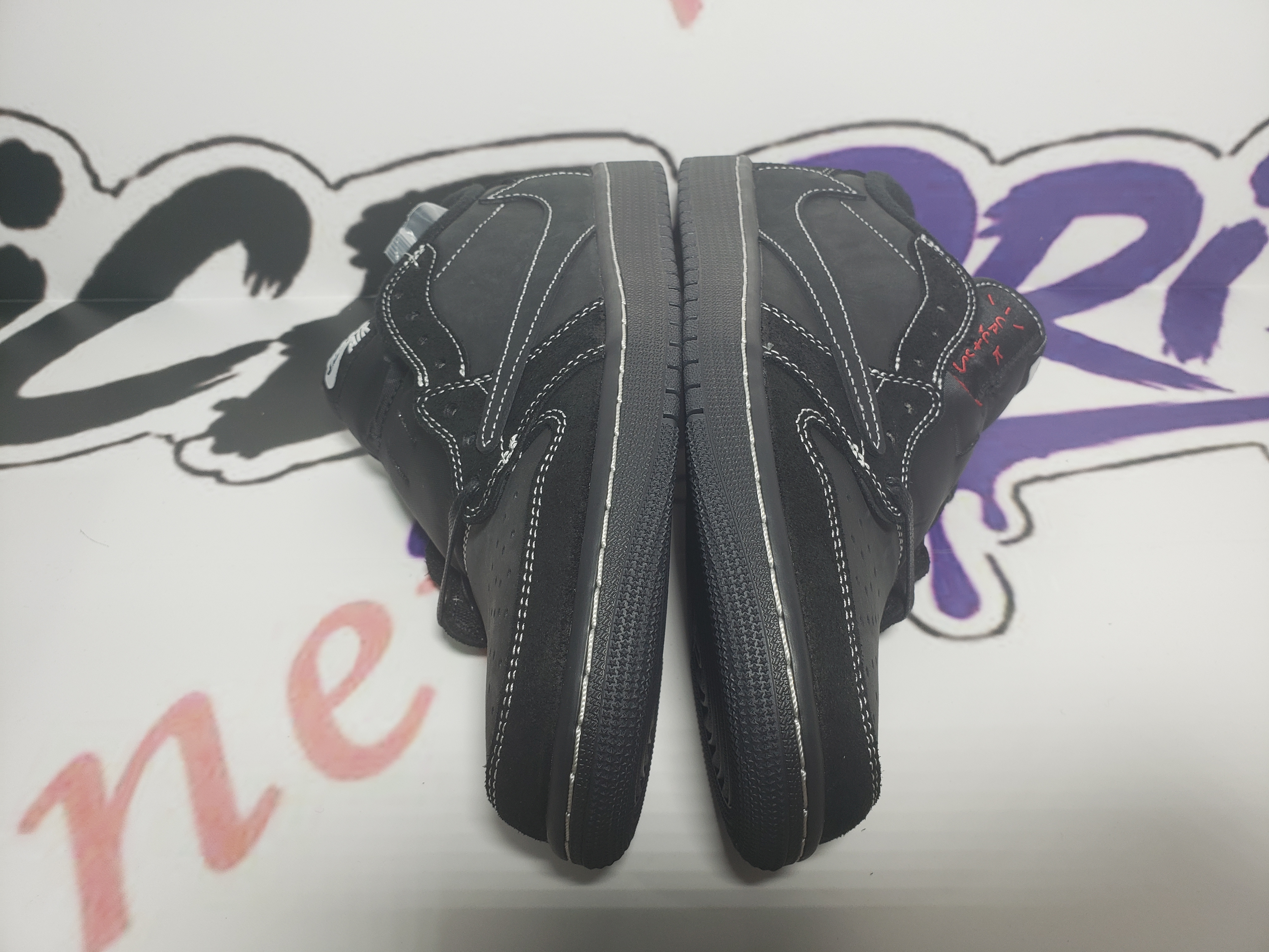 Perfectkicks Travis Scott x Air Jordan 1 Low Black Phantom, DM7866-001 