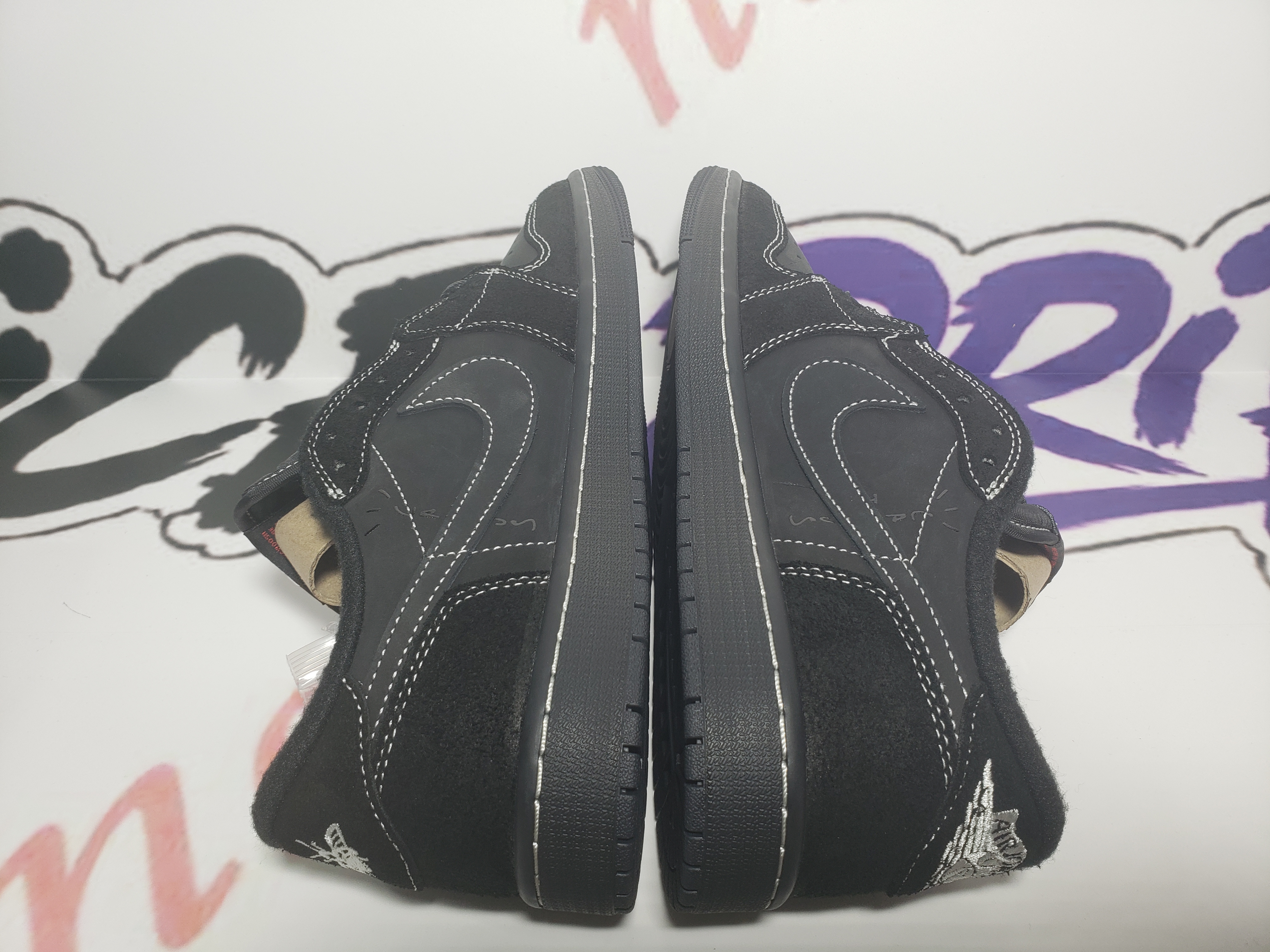 Perfectkicks Travis Scott x Air Jordan 1 Low Black Phantom, DM7866-001 