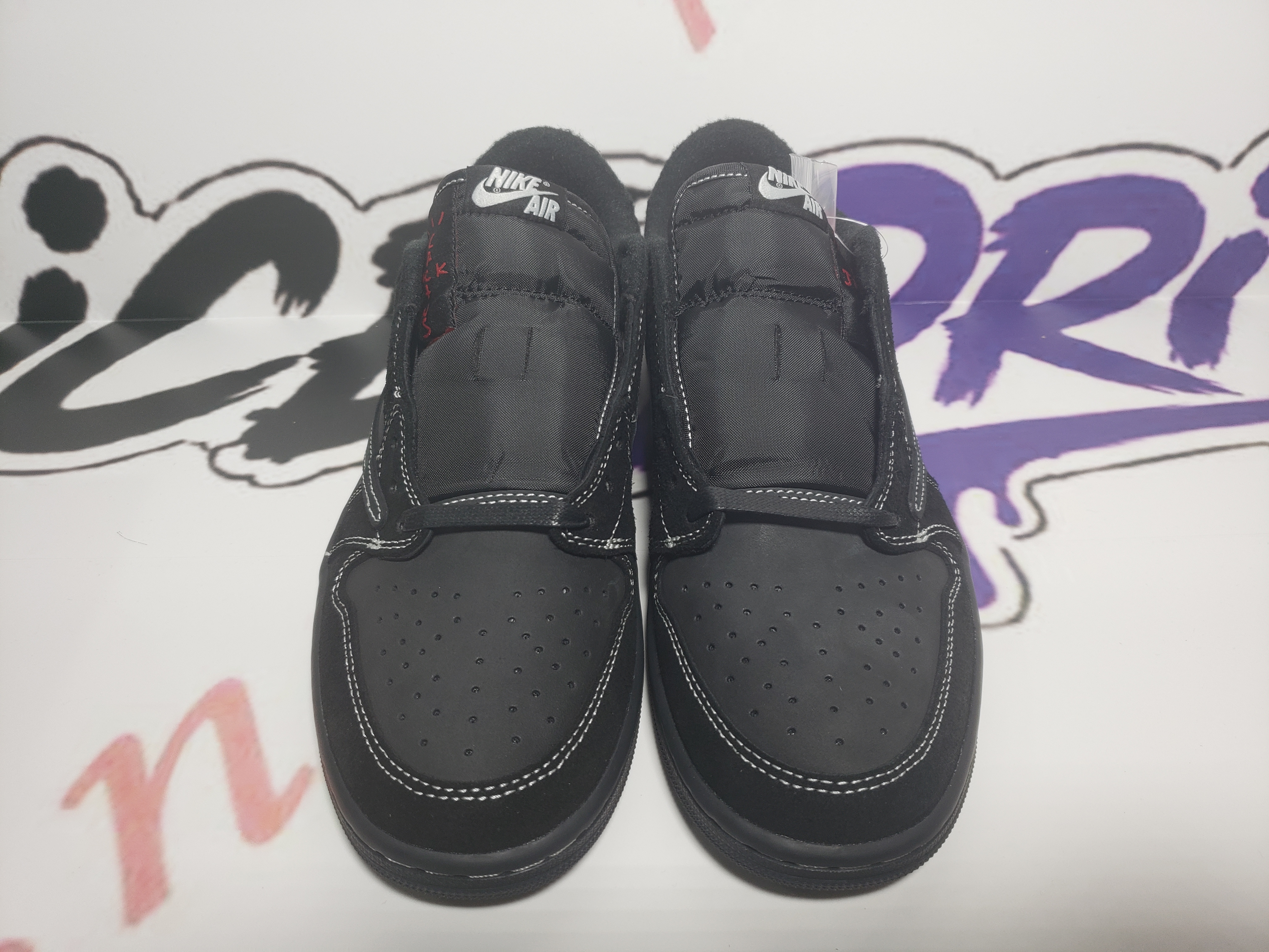 Perfectkicks Travis Scott x Air Jordan 1 Low Black Phantom, DM7866-001 