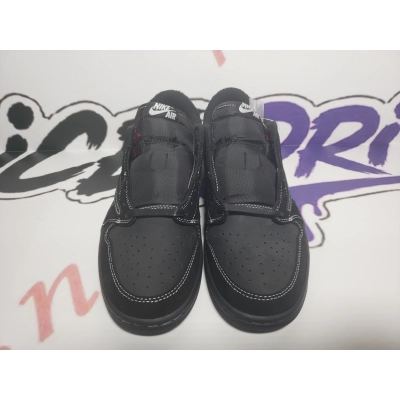 Perfectkicks Travis Scott x Air Jordan 1 Low Black Phantom, DM7866-001  02