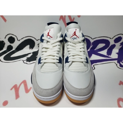  Perfectkicks Nike SB x Air Jordan 4 Retro SP 'Navy', DR5415-100 02