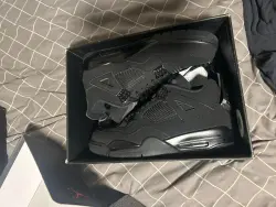 Perfectkicks Jordan 4 Retro Black Cat ,CU1110-010 review Tucker Castillo