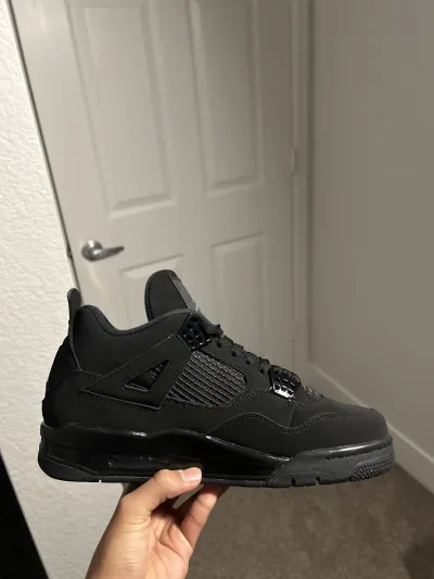 Perfectkicks Jordan 4 Retro Black Cat ,CU1110-010 review Mario 02