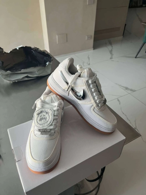  【Flash Sale】Perfectkicks Air Force 1 Low Travis Scott Sail,AQ4211-101 review 