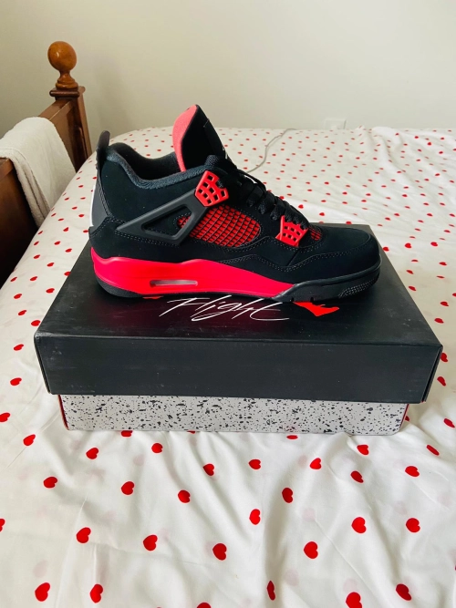  Perfectkicks Jordan 4 Retro Red Thunder,CT8527-016 review 