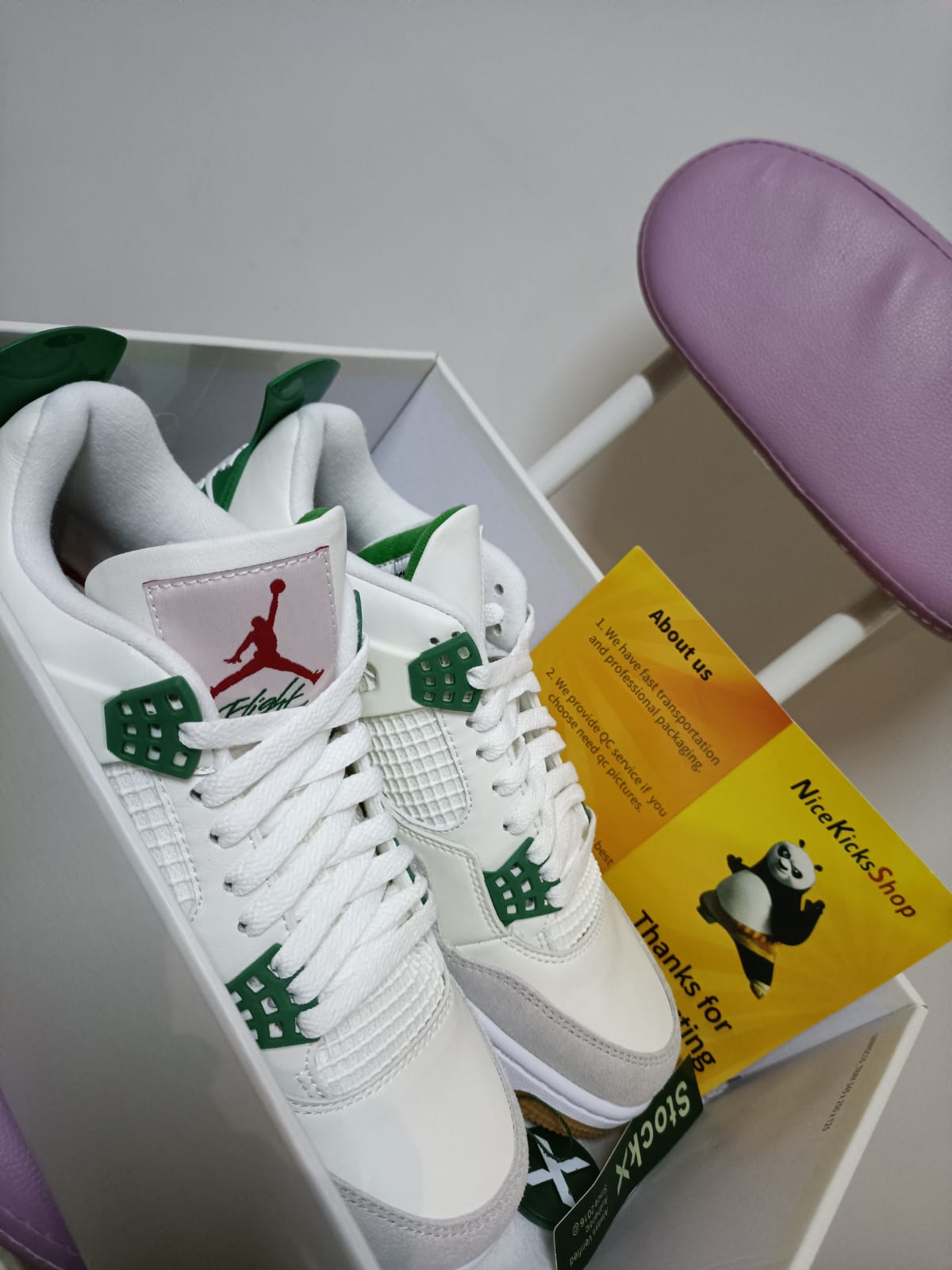  Perfectkicks Jordan 4 Retro SB Pine Green, DR5415-103 review Joseph 01