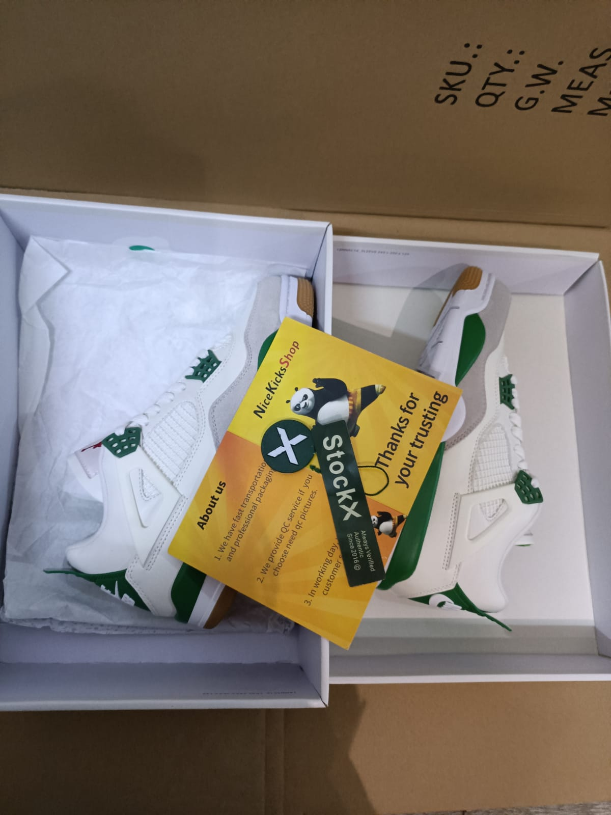  Perfectkicks Jordan 4 Retro SB Pine Green, DR5415-103 review Leandro Amaral