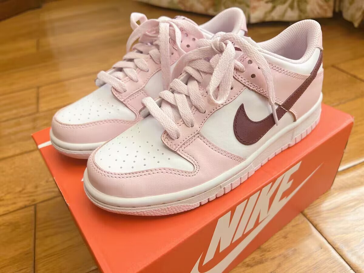  GET Dunk SB  Low Pink Foam Red White (GS),CW1590-601 review Rachel Kelly 01