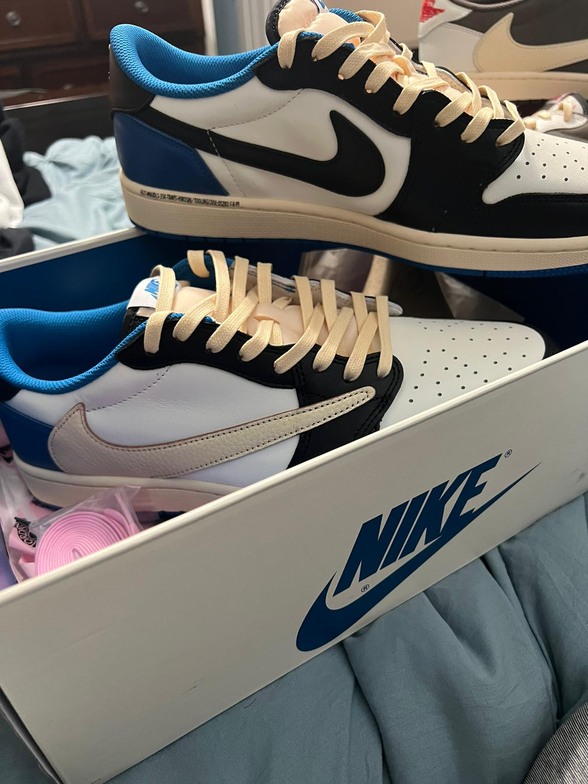  Perfectkicks Jordan 1 Low Travis Scott Fragment Design, DM7866-140 review Luis