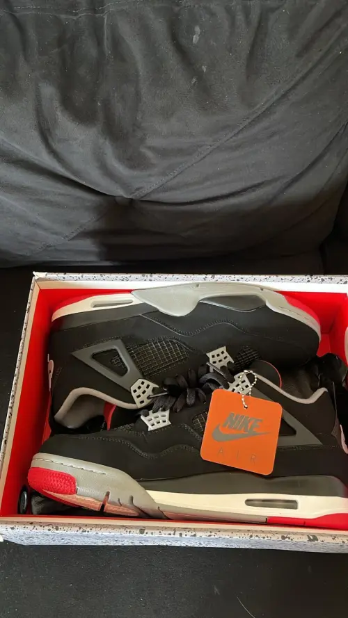  Perfectkicks Jordan 4 Retro Bred ,308497-060 review 