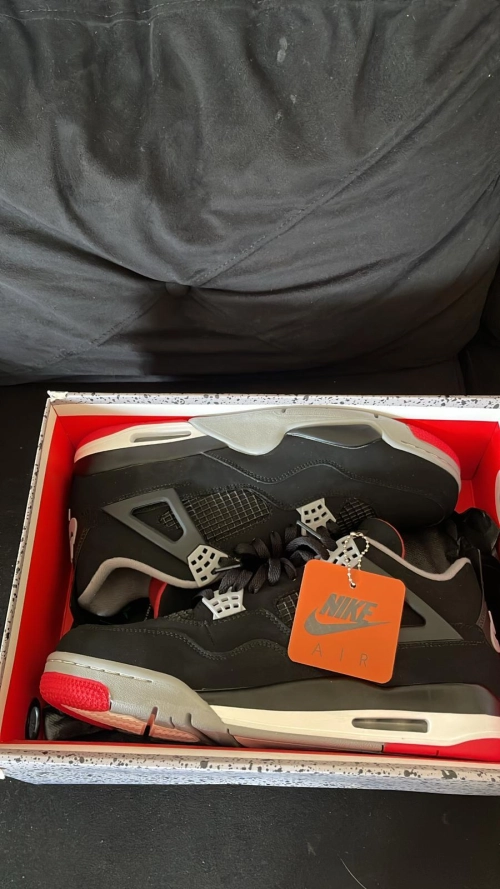  Perfectkicks Jordan 4 Retro Bred ,308497-060 review 