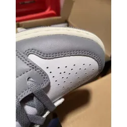 GET Jordan 1 Low Vintage Grey (GS),553560-053 review Karmine Brown 02